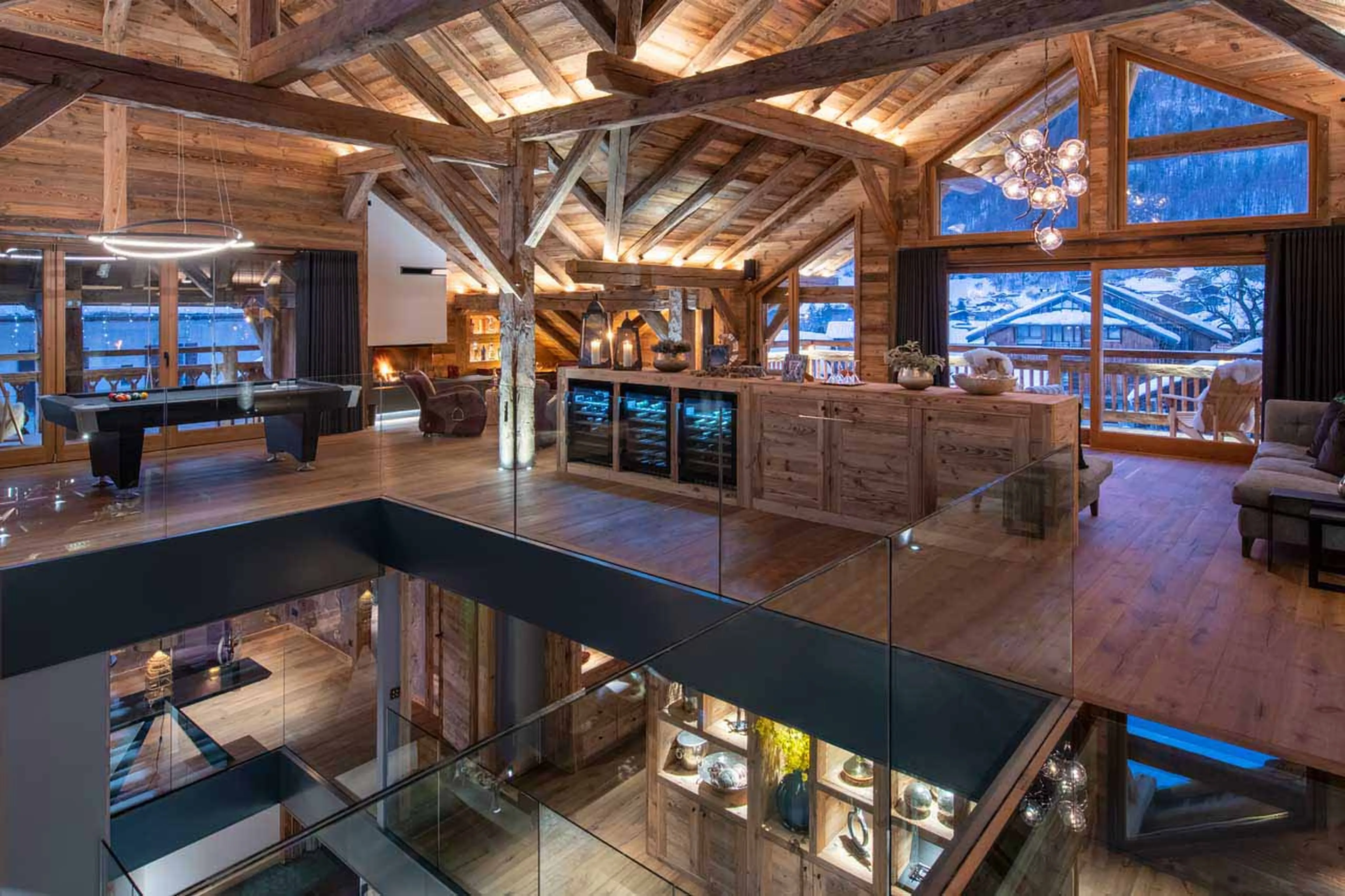Living area Chalet La Maison in Morzine