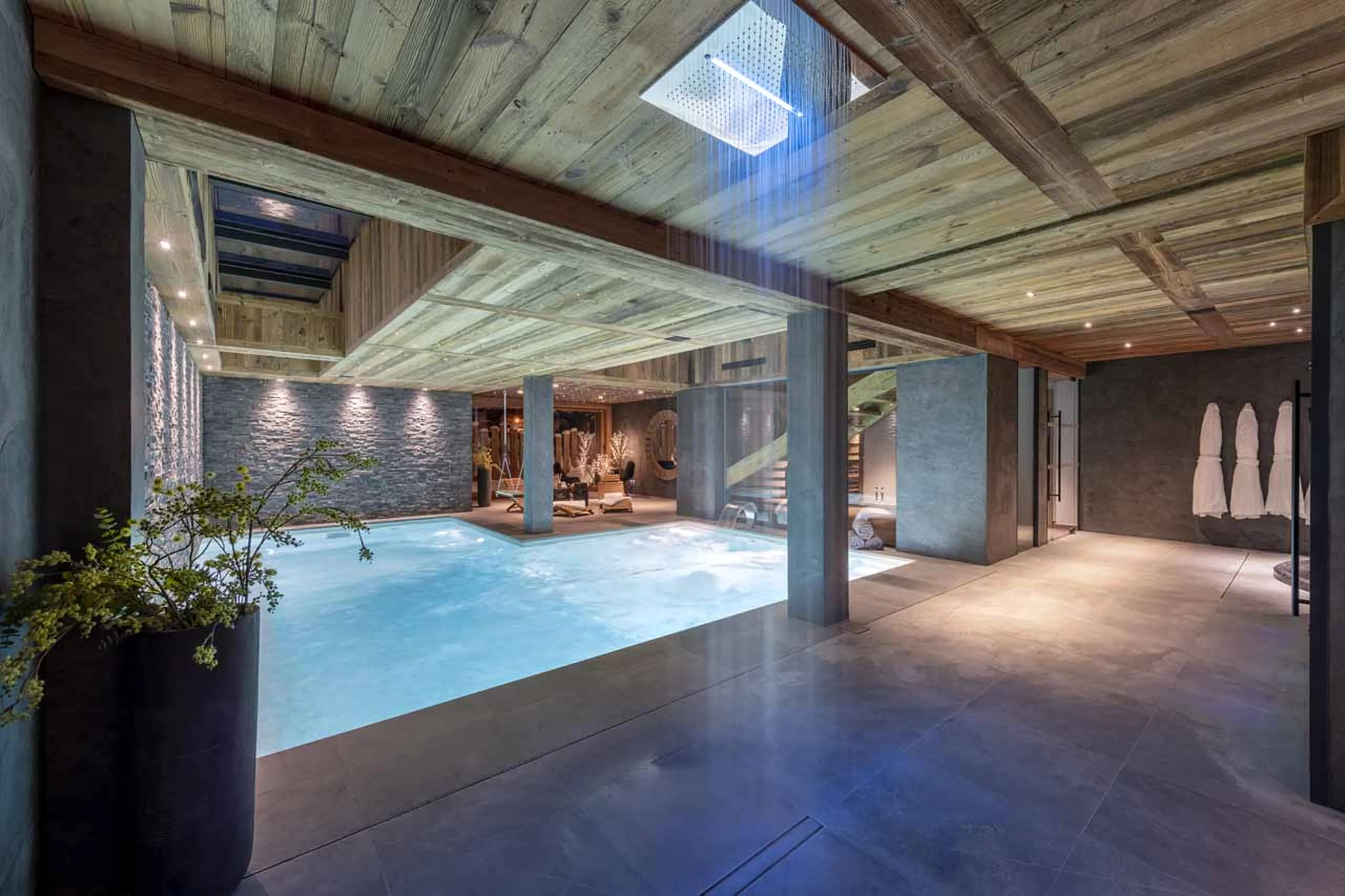Pool at Chalet La Maison in Morzine