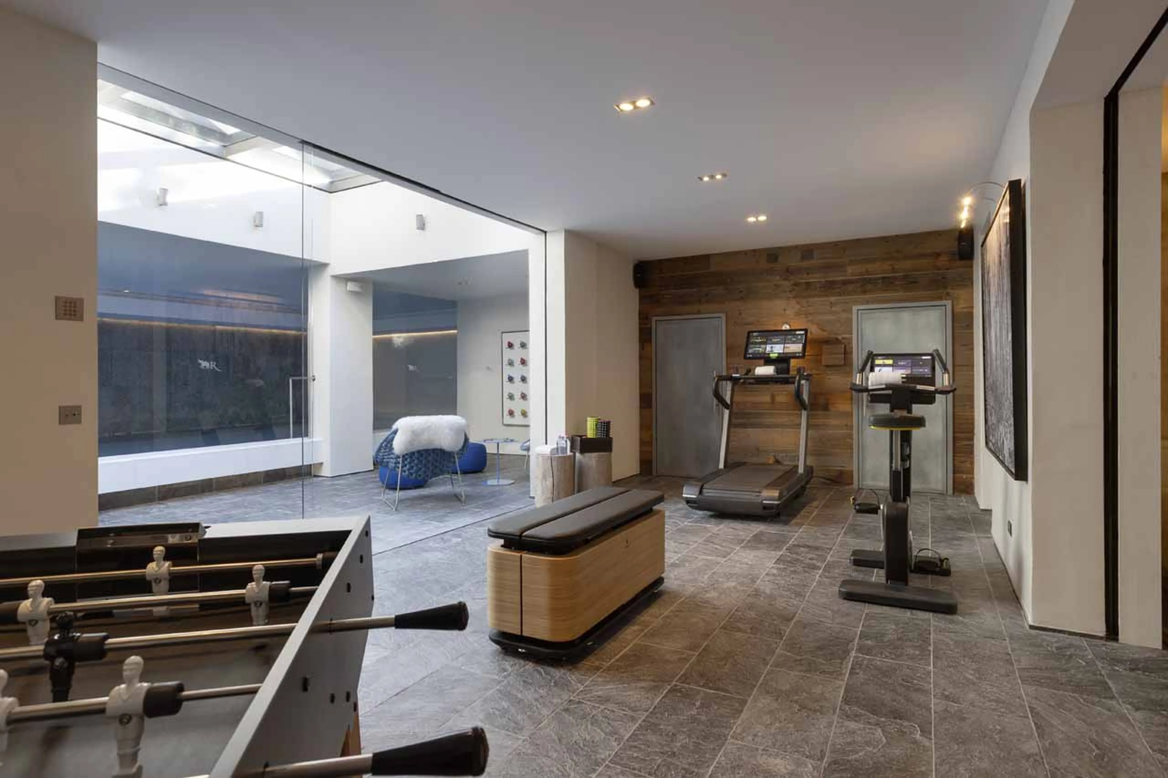 Gym at Chalet La Reserve in Val d'Isere
