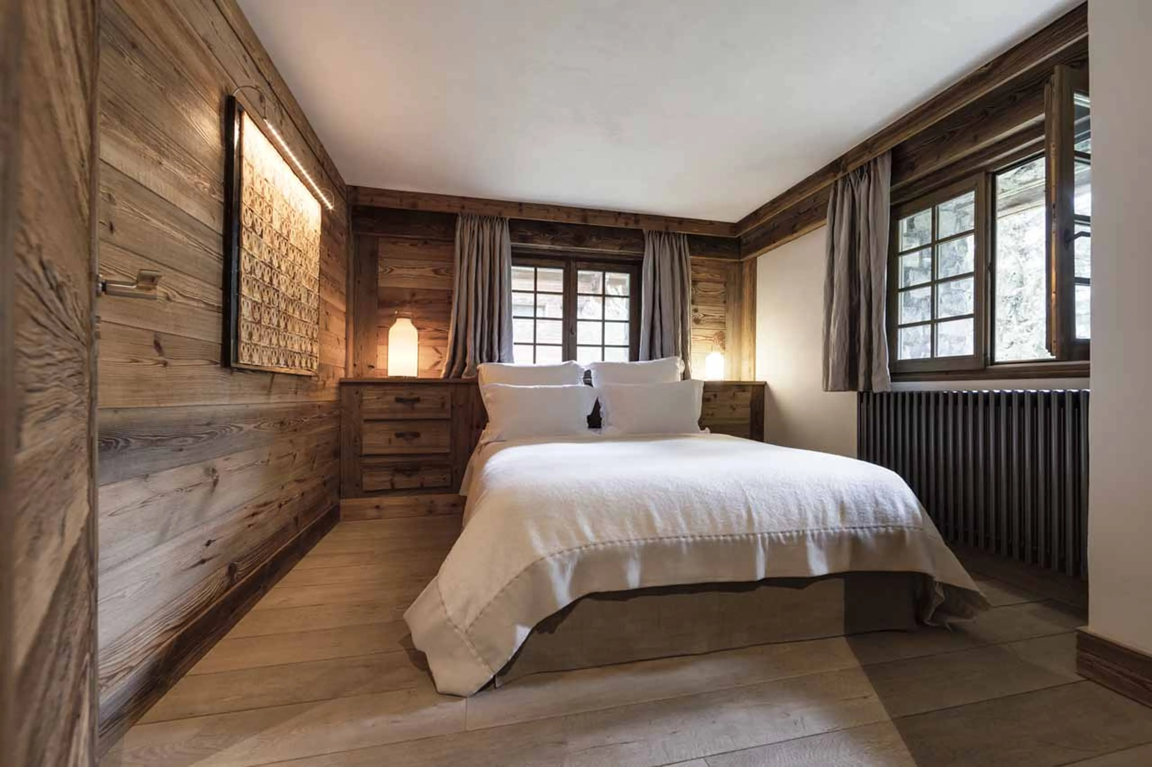 Bedroom 3 at Chalet La Reserve in Val d'Isere
