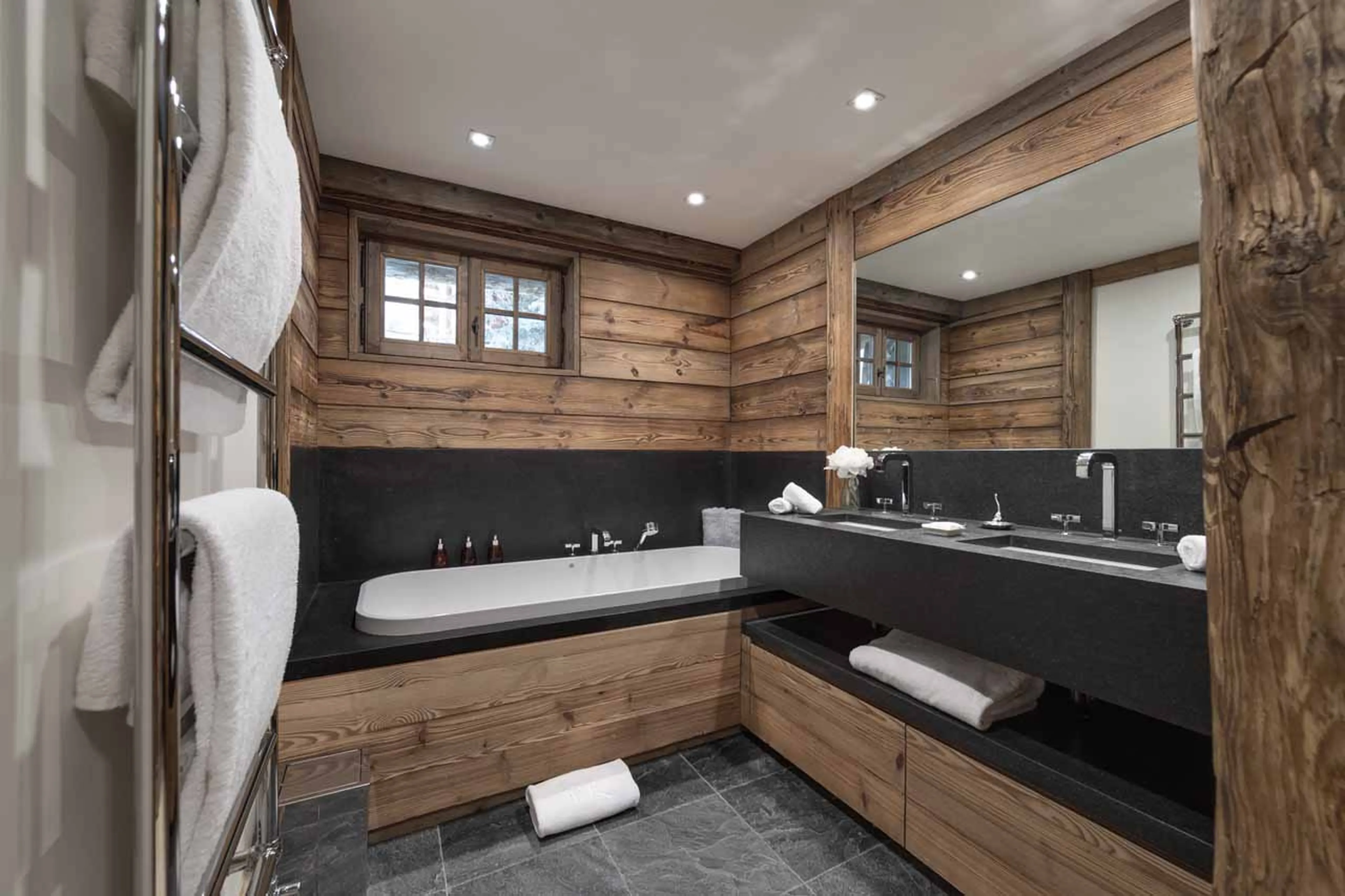 Bedroom 5 en-suite at Chalet La Reserve in Val d'Isere