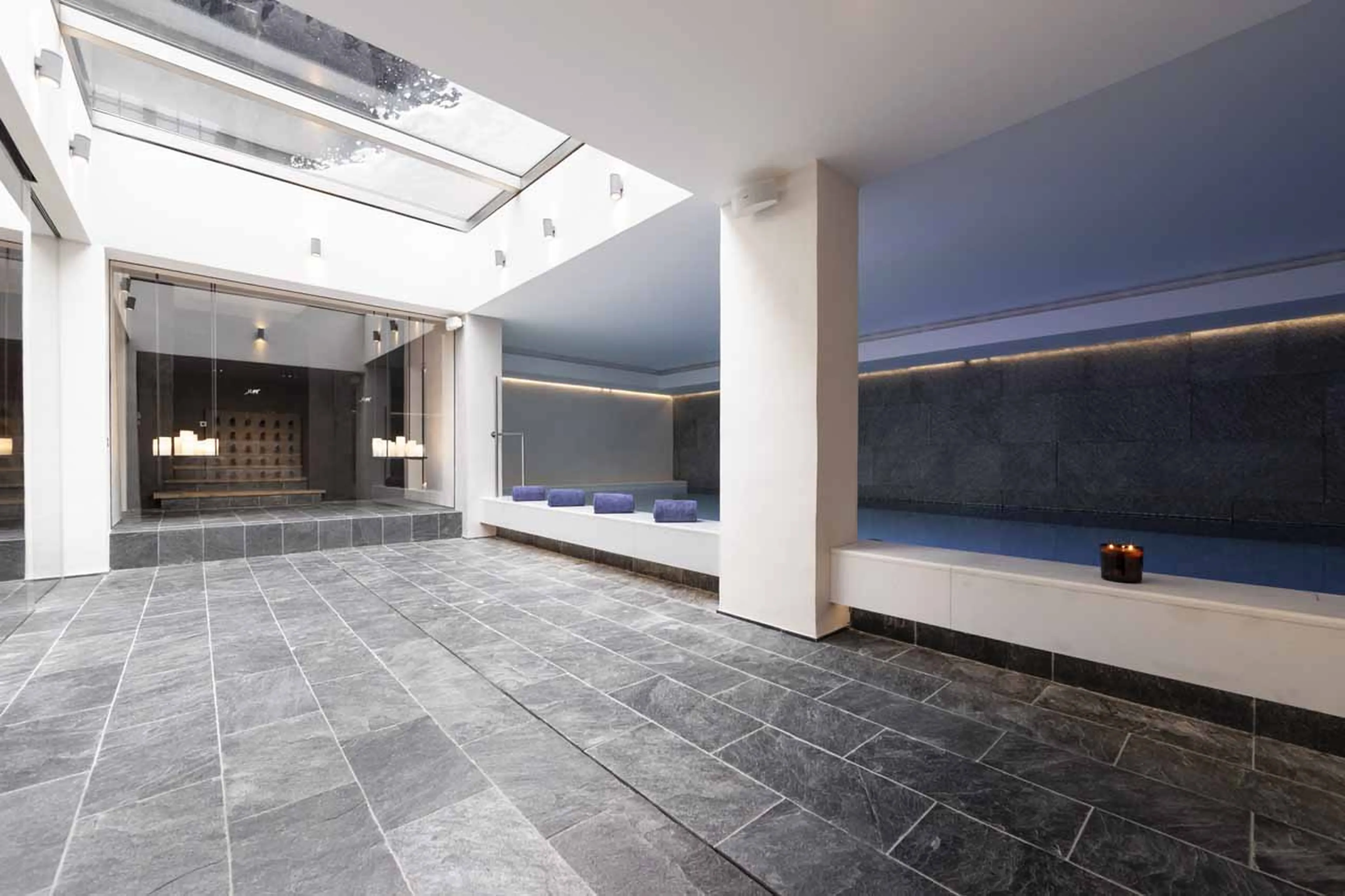 Pool at Chalet La Reserve in Val d'Isere