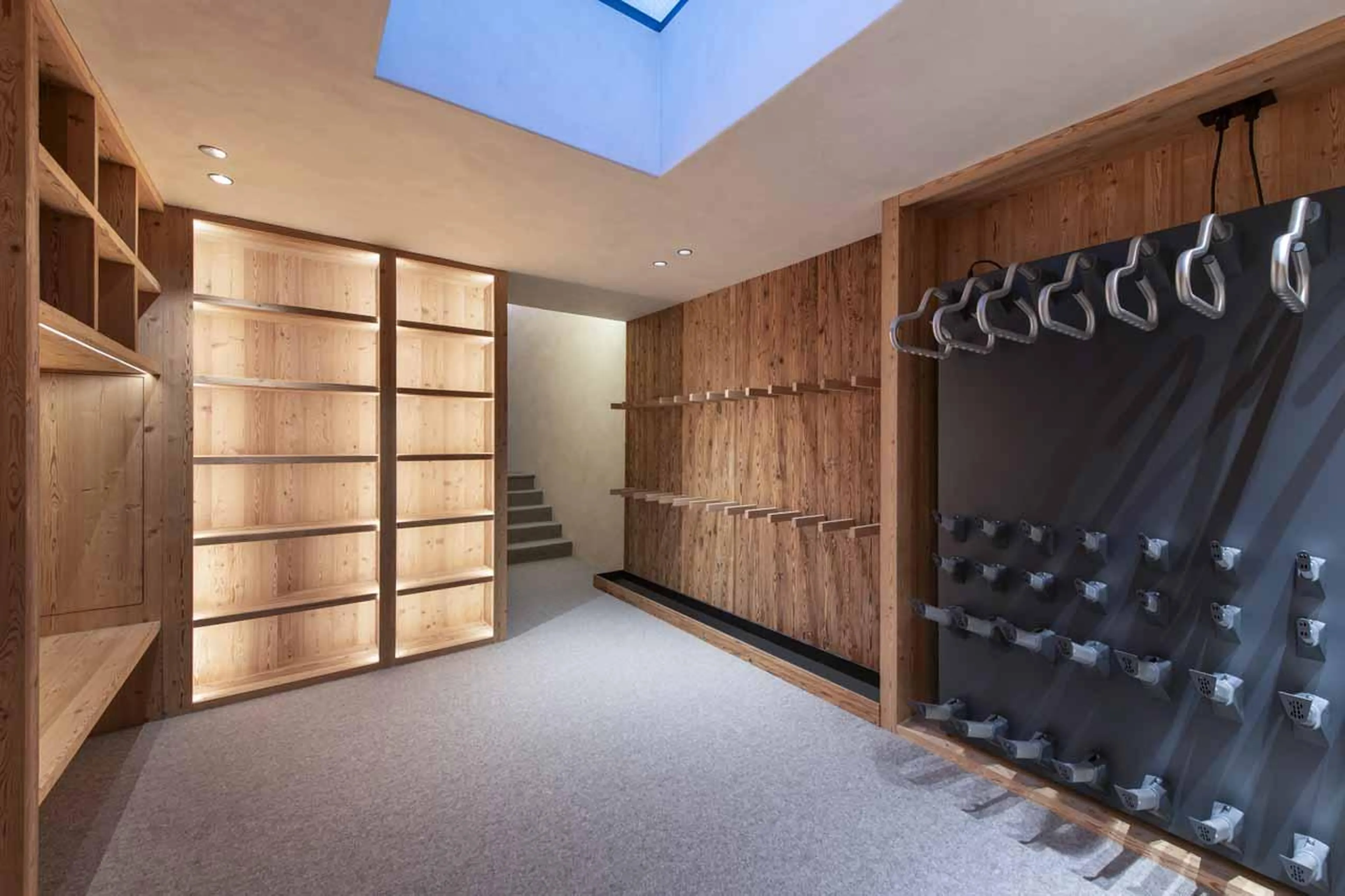 Ski room in Chalet La Rochette, Verbier