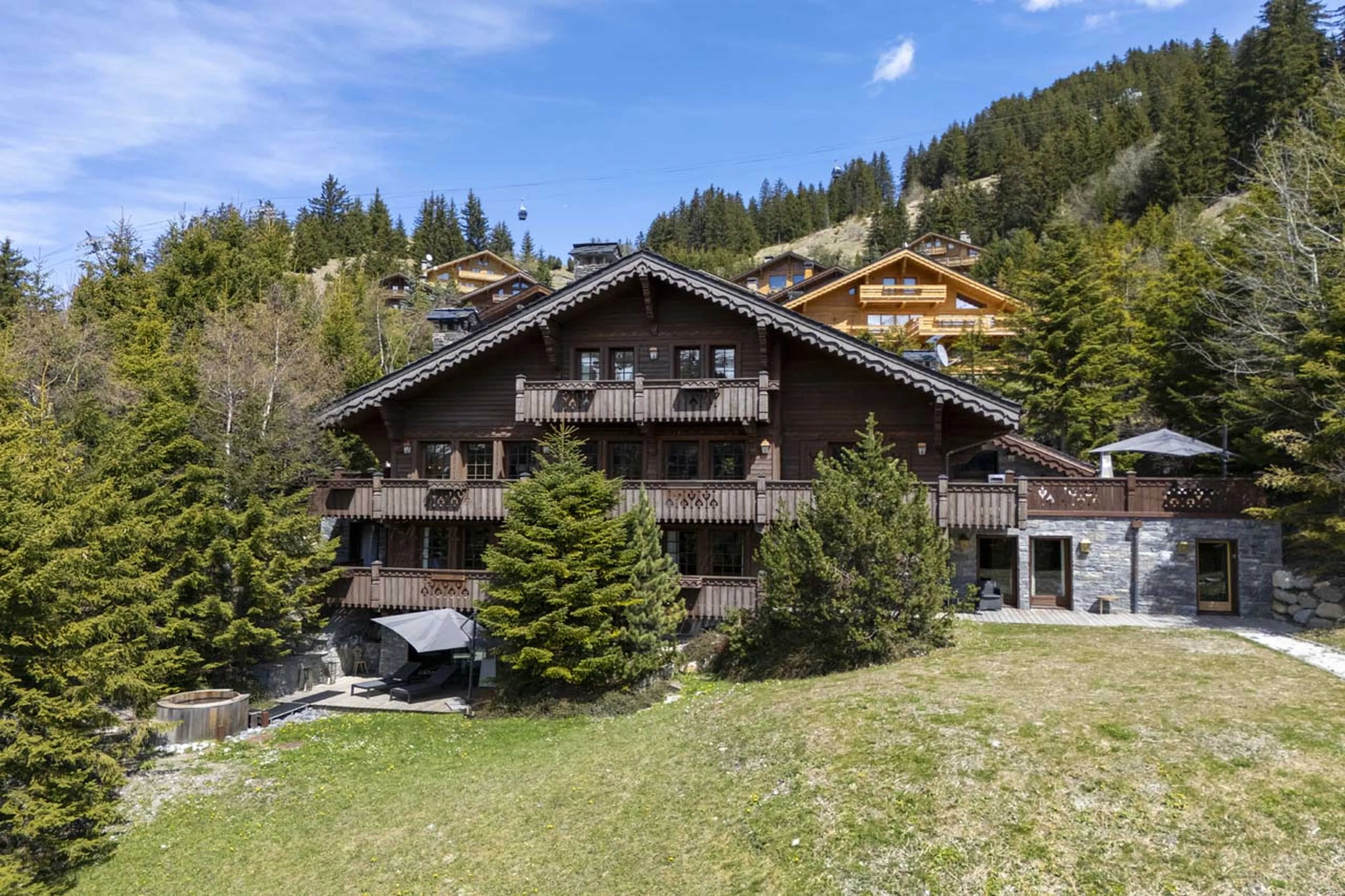 Exterior of Chalet La Taniere, Meribel