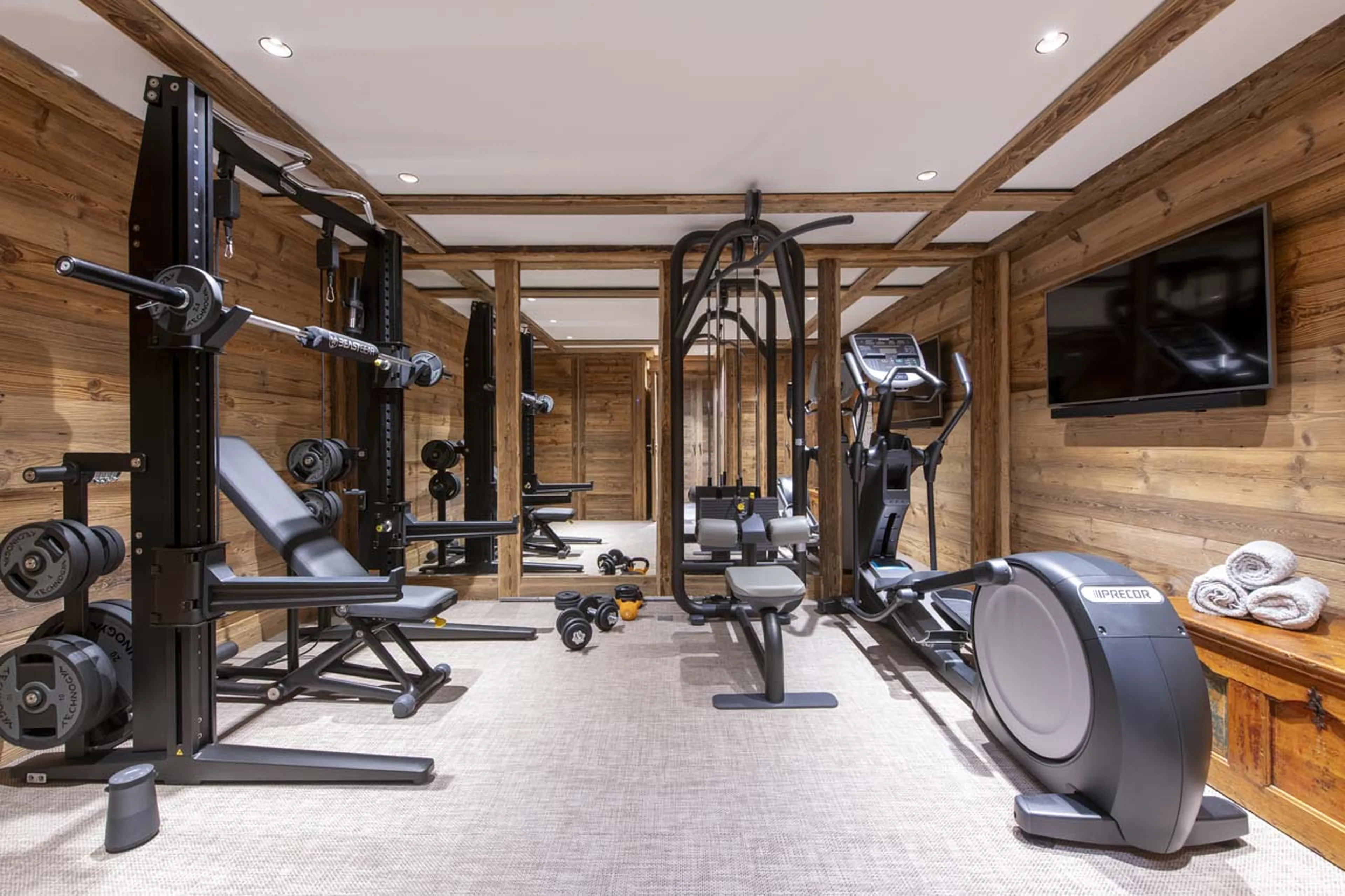 Gym in Chalet La Taniere, Meribel