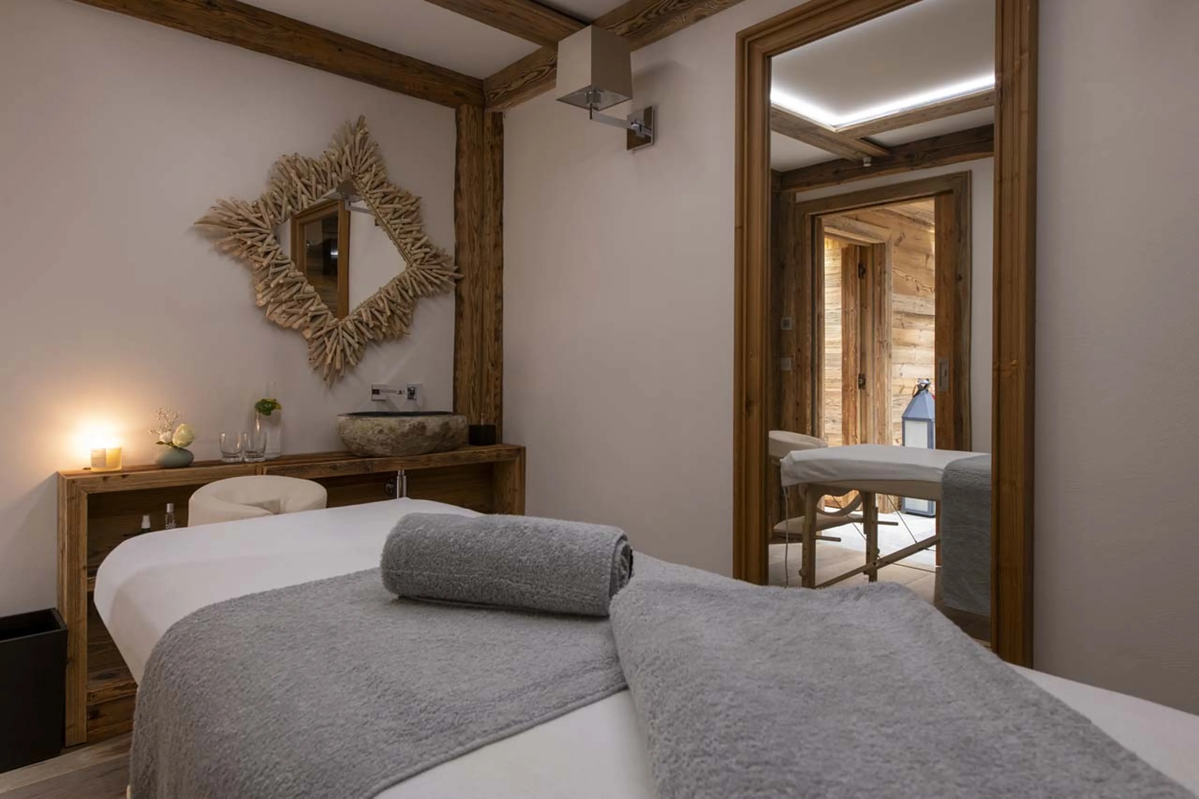 Massage room in Chalet La Taniere, Meribel