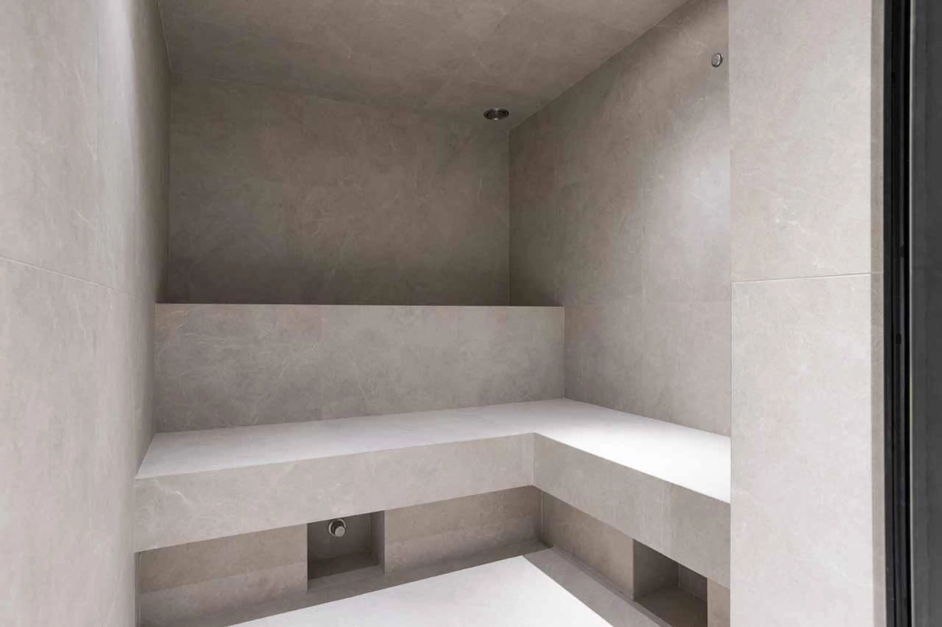 Steam room at Chalet La Tene, Val d'Isere