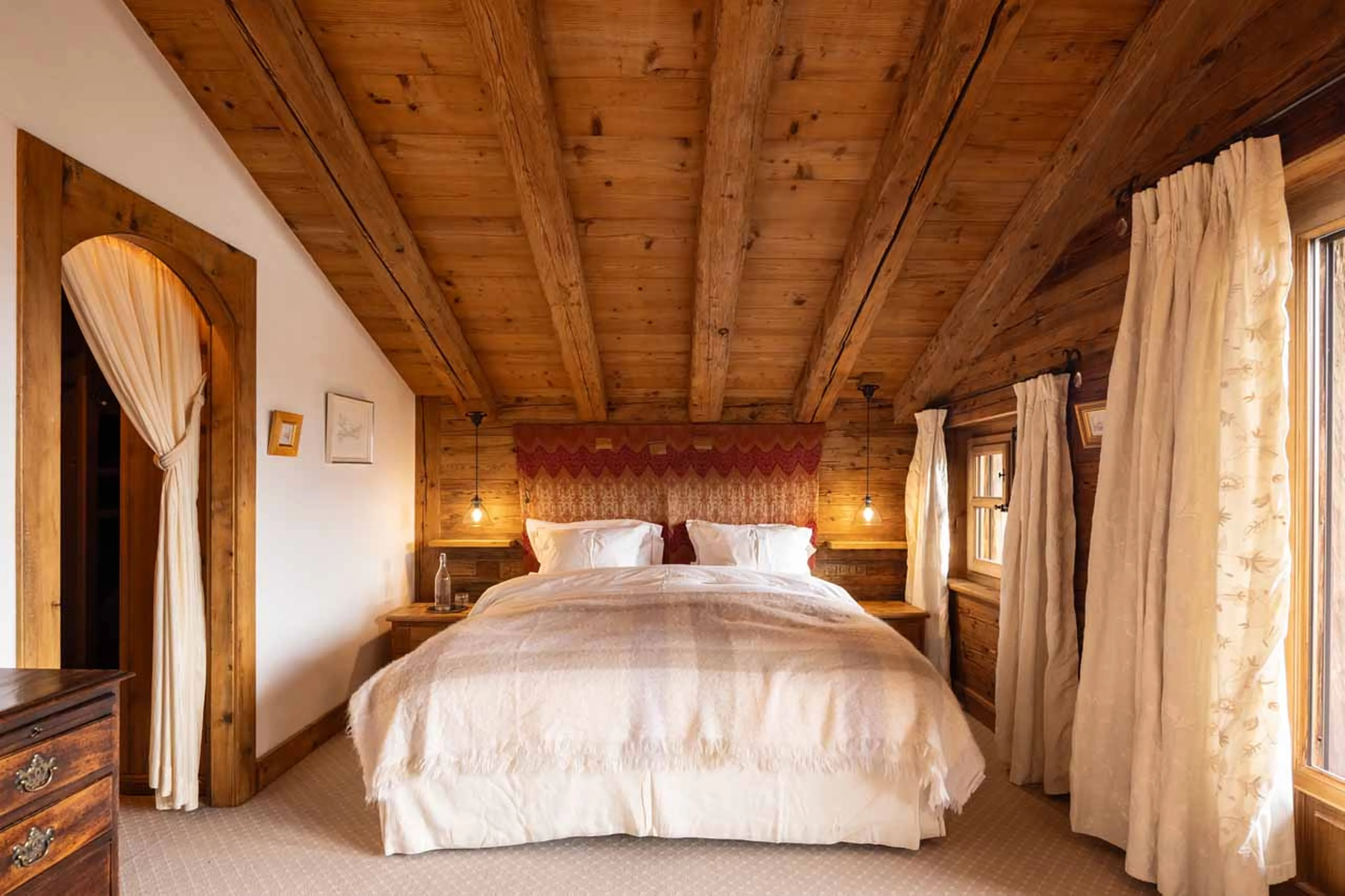 Bedroom 1 at Chalet Lalapanzi in Verbier