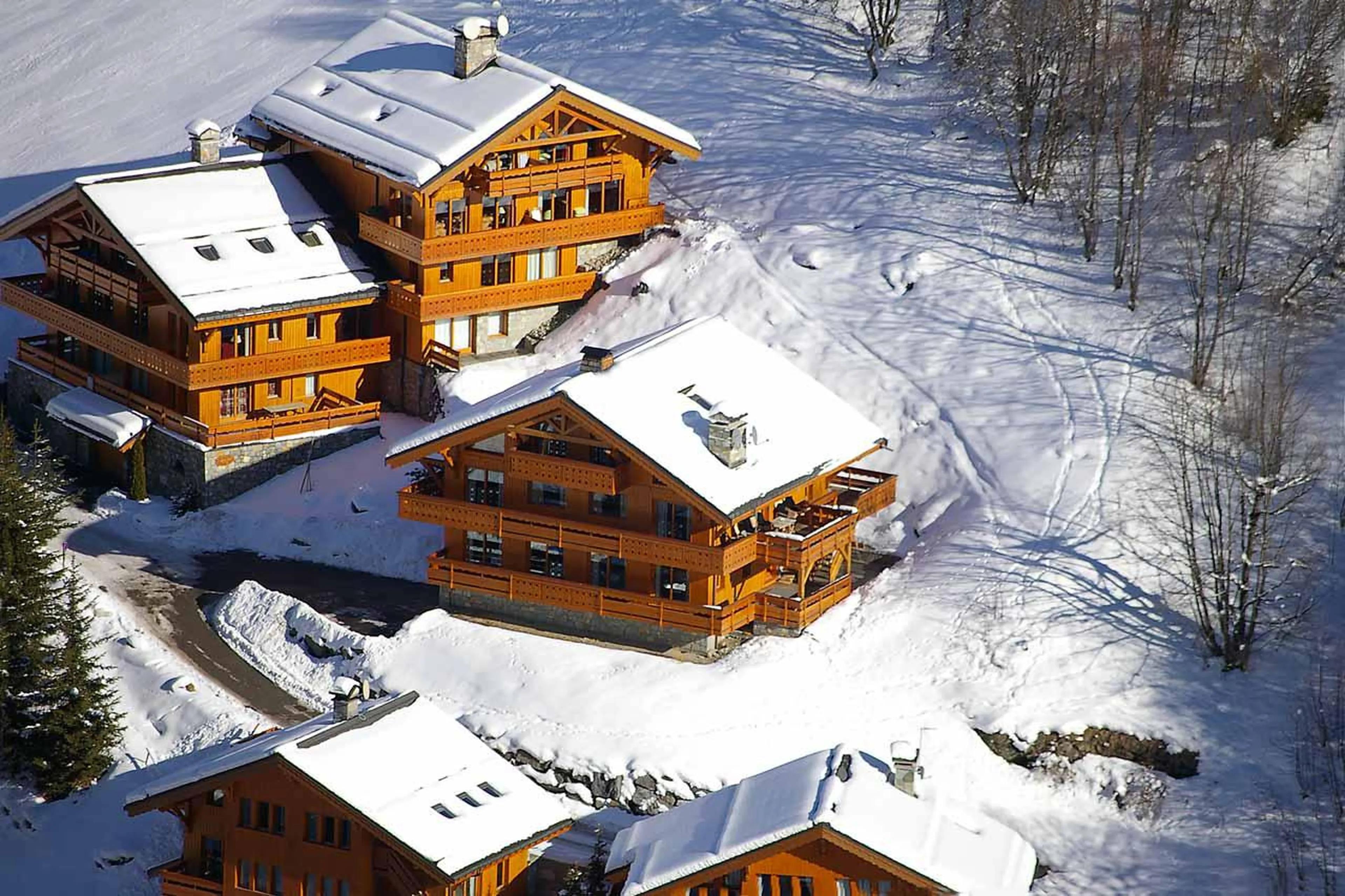 Exterior of Chalet Lapin Blanc in Meribel