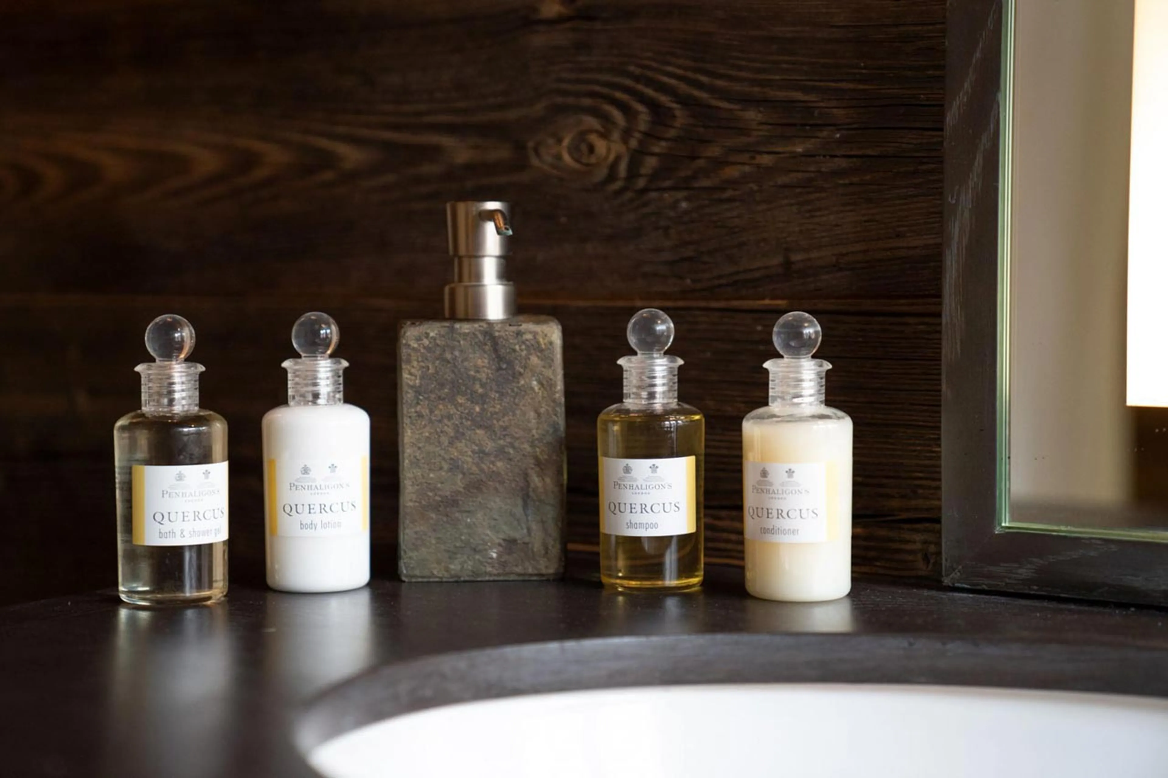 Detail in bathroom three in Chalet L’Arctique in Courchevel 1850