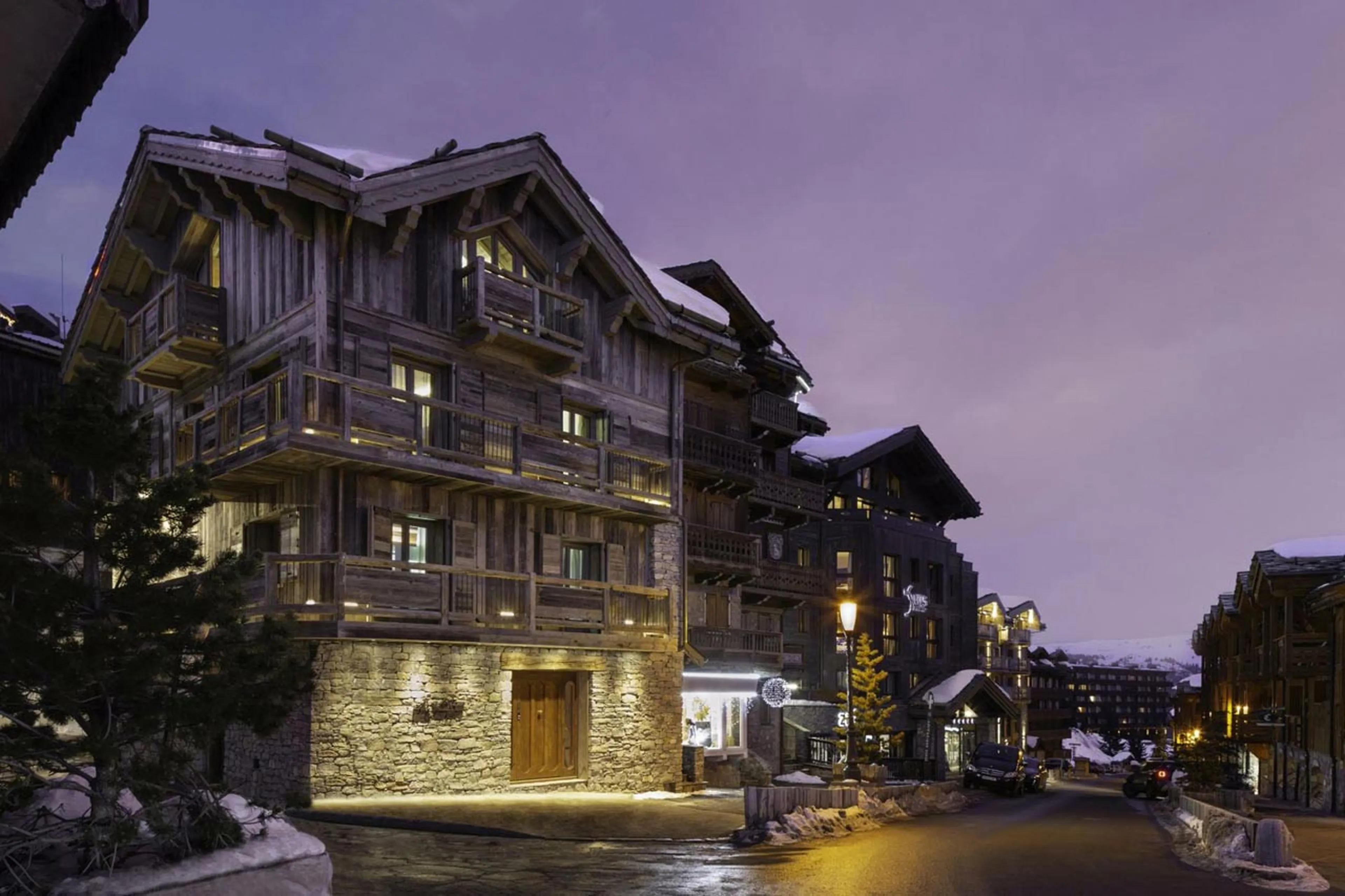 Chalet L’Arctique in the middle of Courchevel 1850