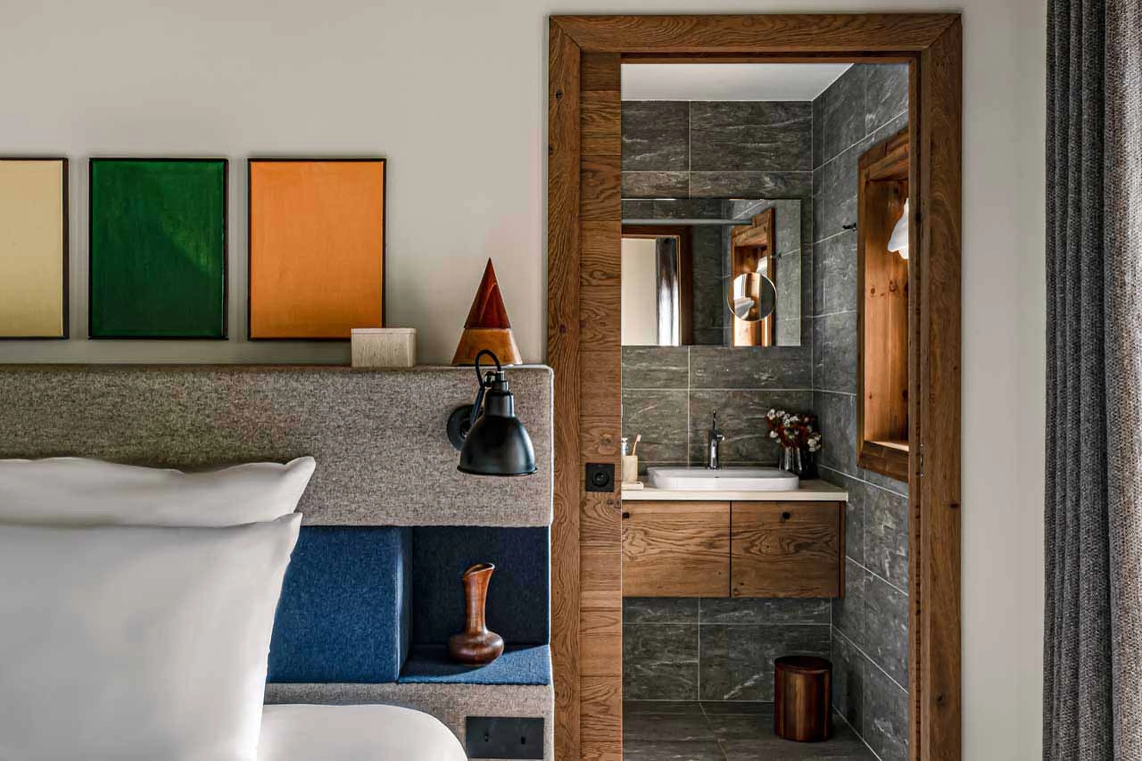 Bedroom two shower room at Chalet Le 1550 in Courchevel 1550