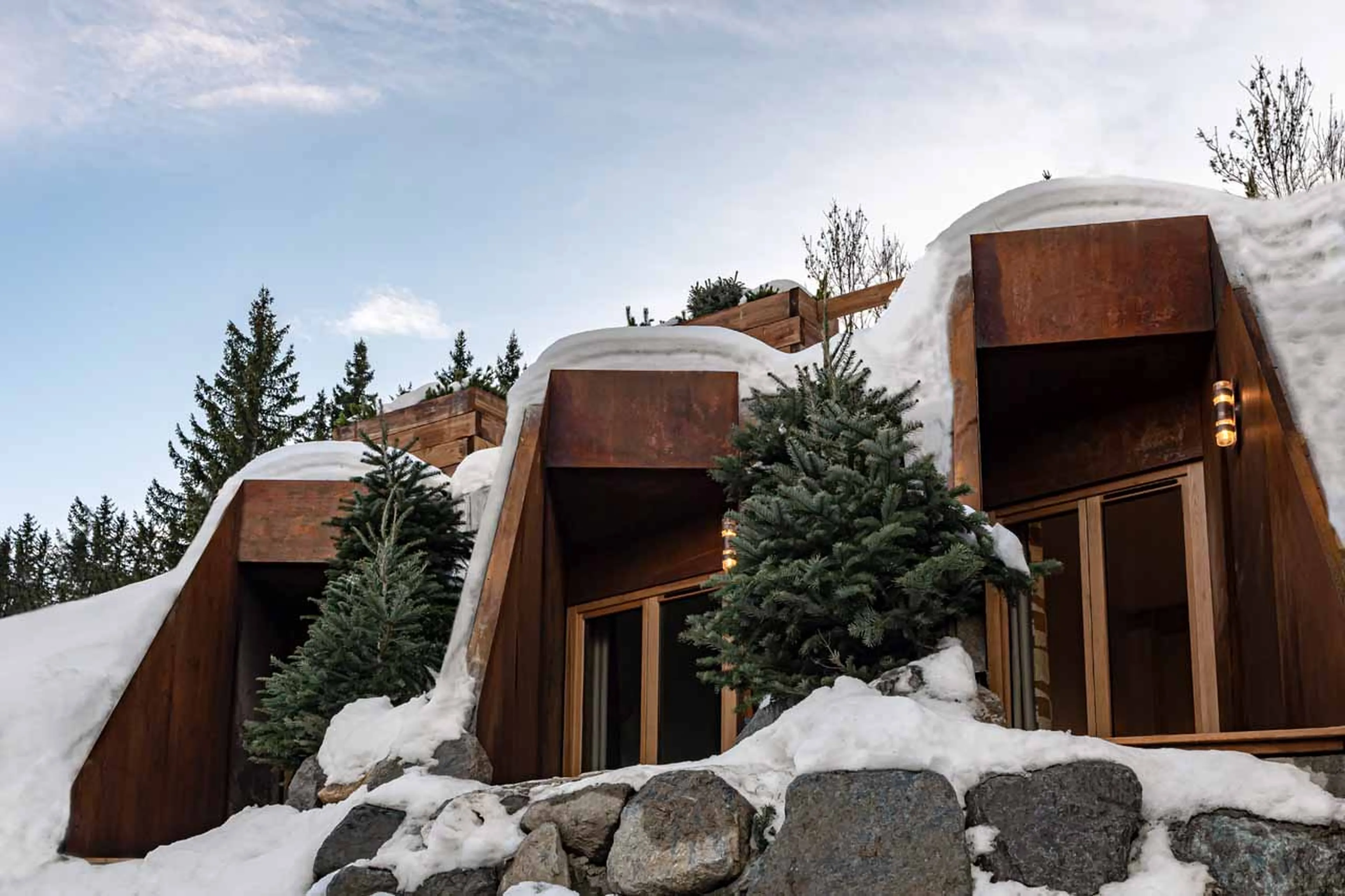 Exterior view of Chalet Le 1550 in Courchevel 1550