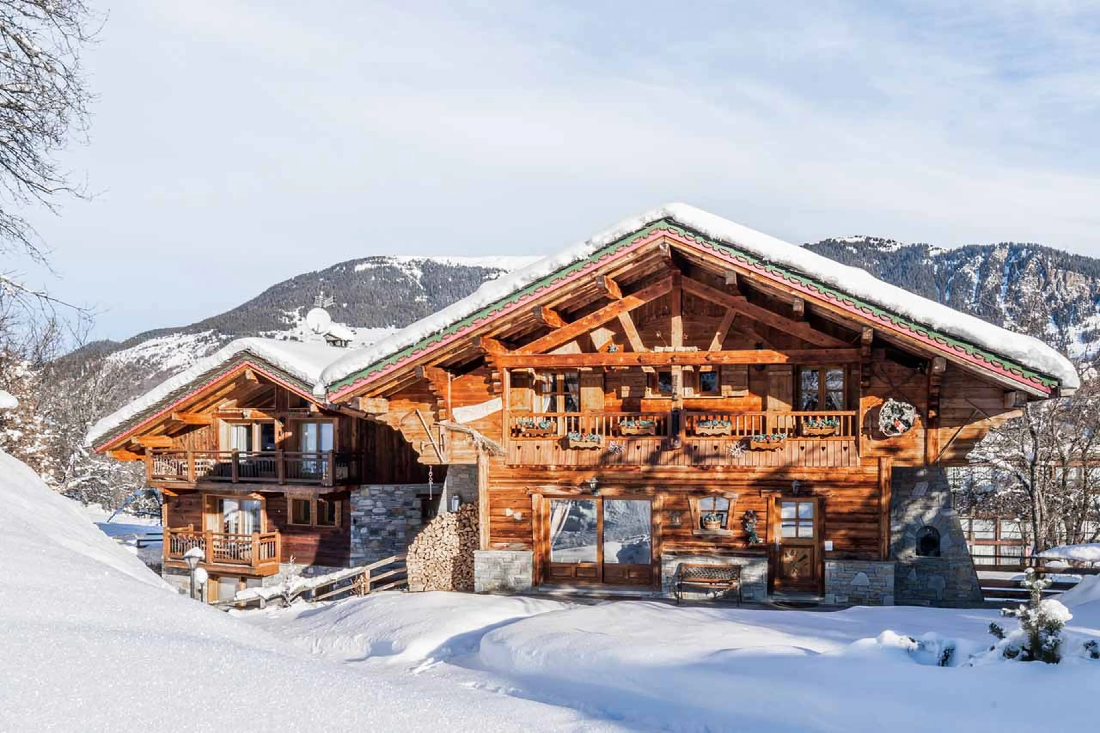 View of Chalet Le 1946 in Courchevel Le Praz
