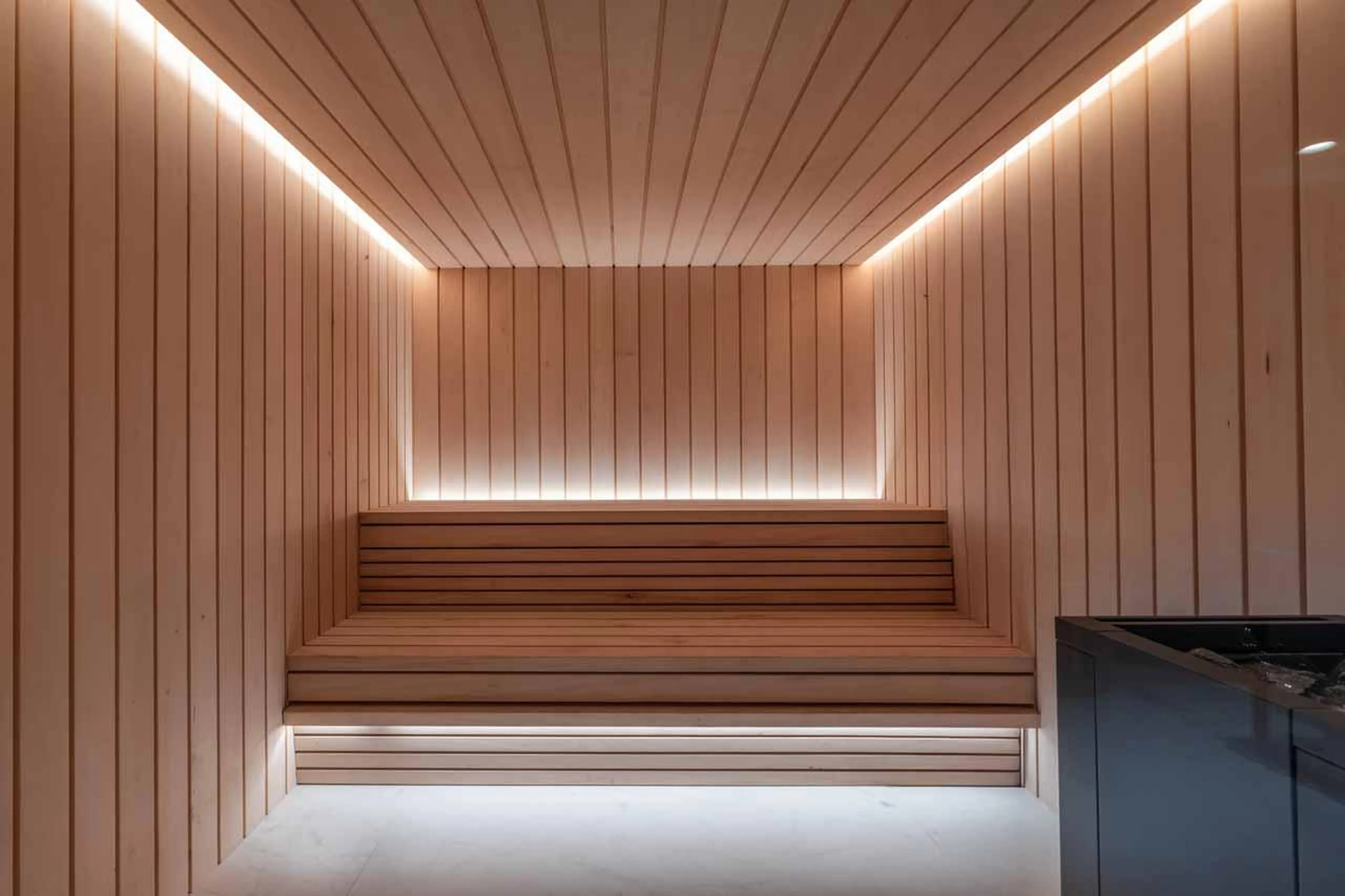 Sauna in Chalet Le Blanchot in Courchevel 1850