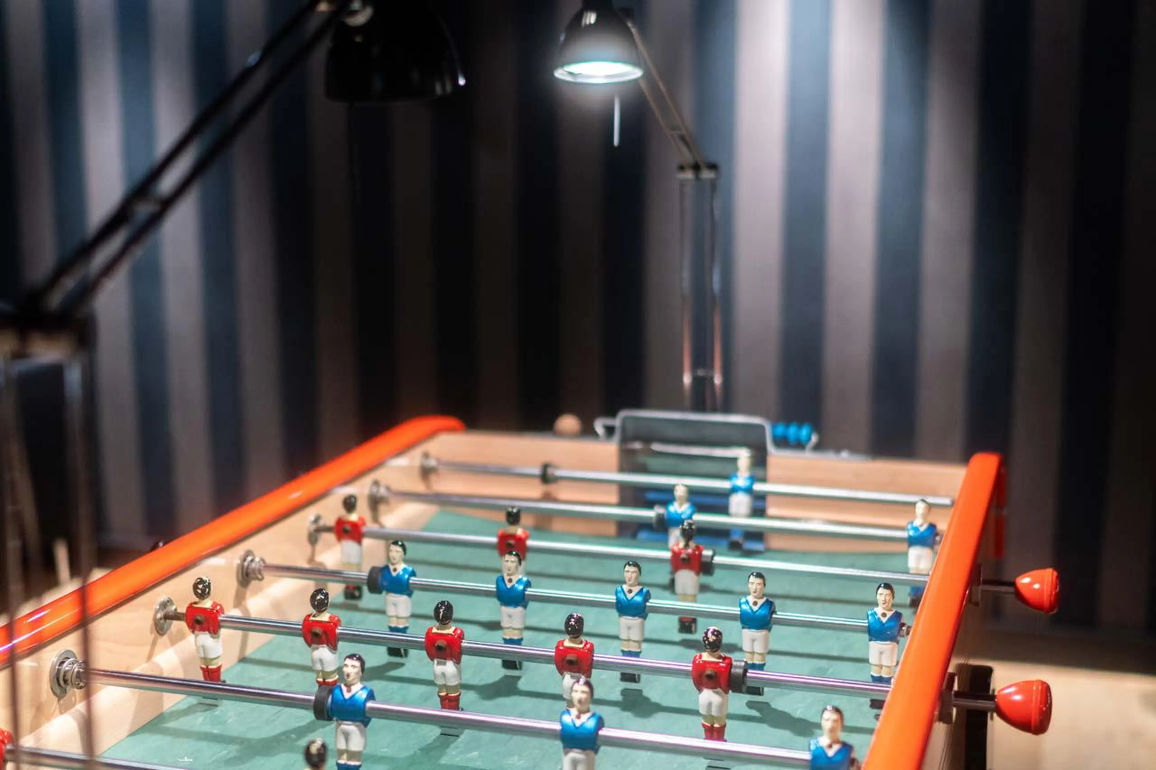 Table football at Le Grand Cerf in Meribel