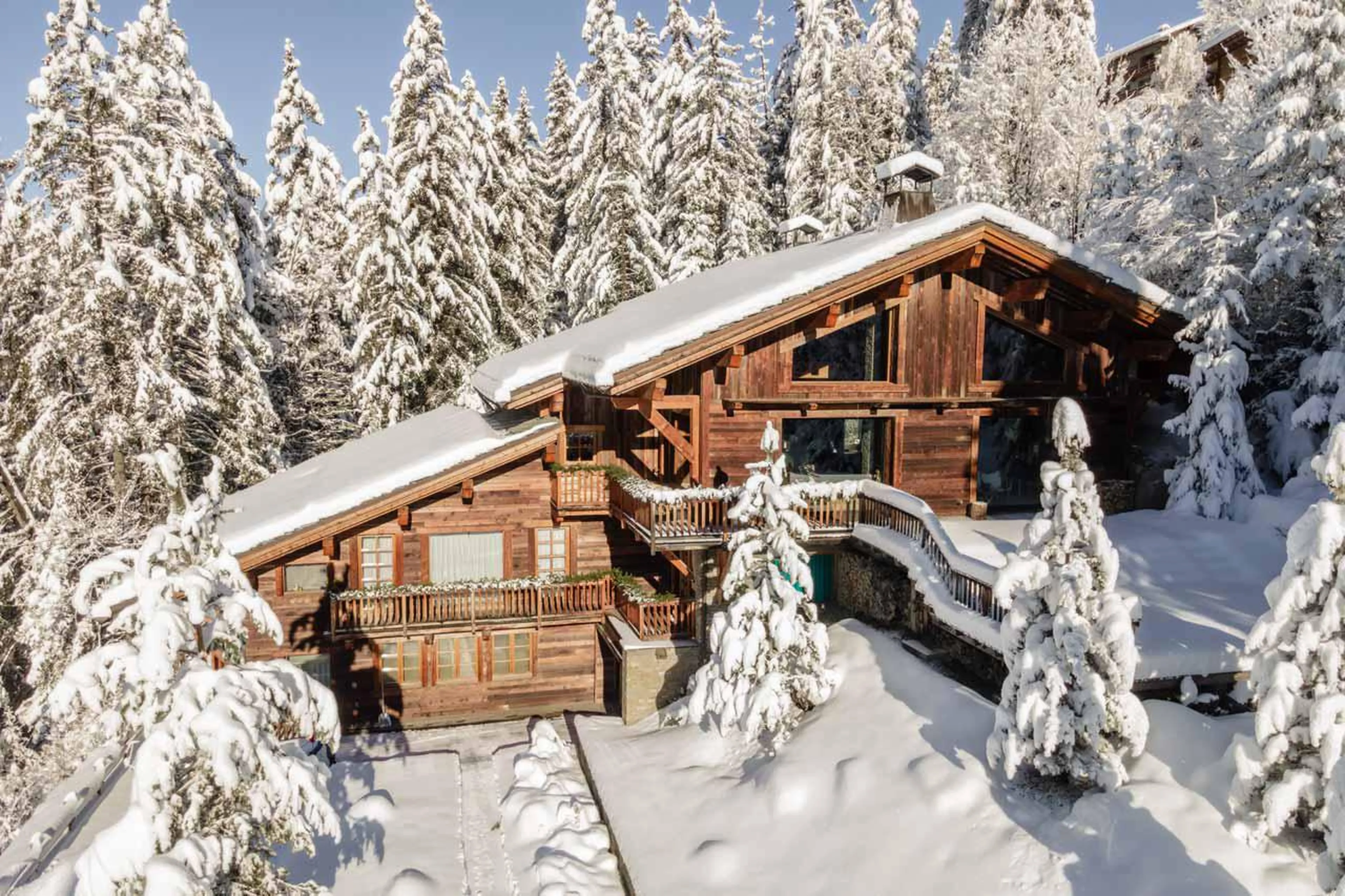 Tranquil spot of Chalet Grand Cerf in Meribel