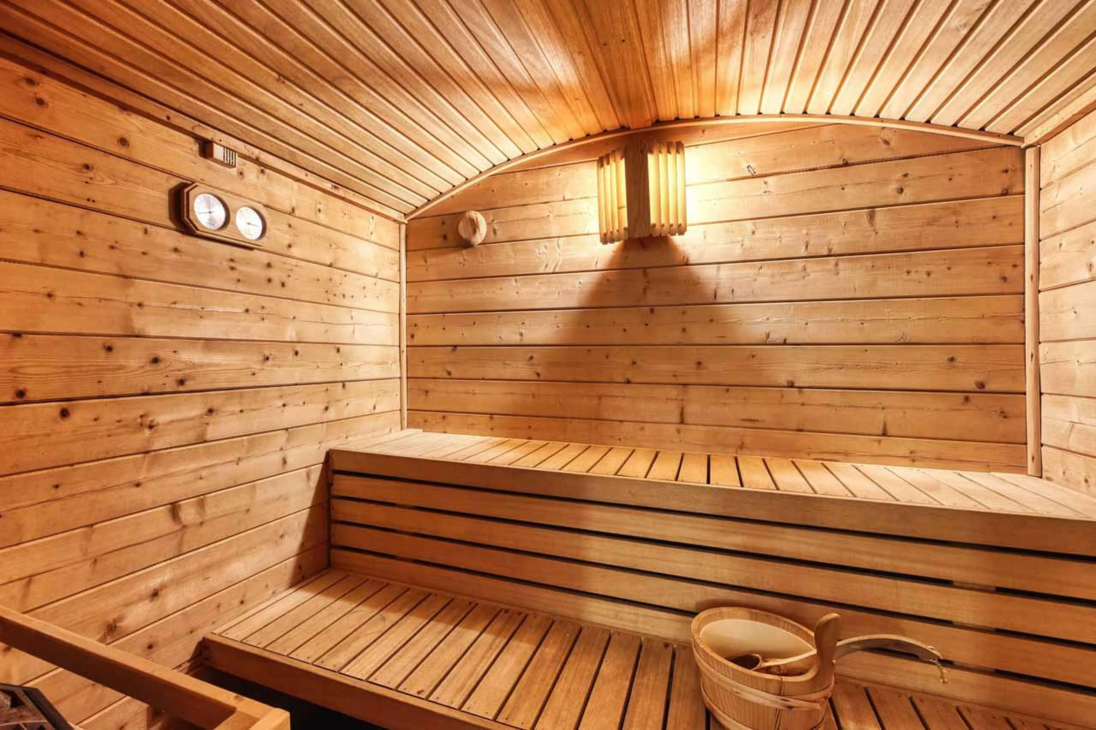 Sauna at Chalet Le Marti in Chamonix