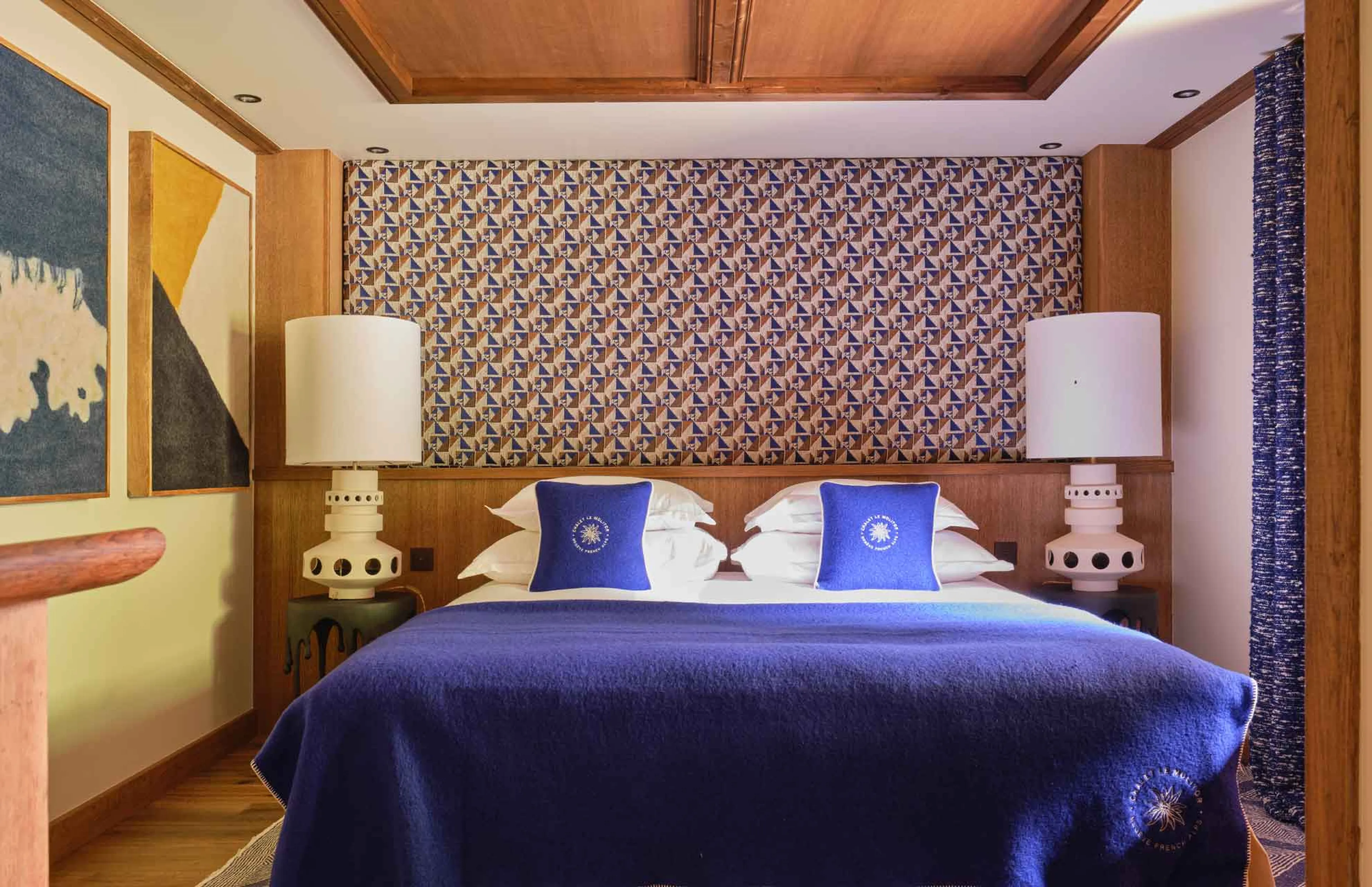 Bedroom 1 at Chalet Le Molitor in Megeve