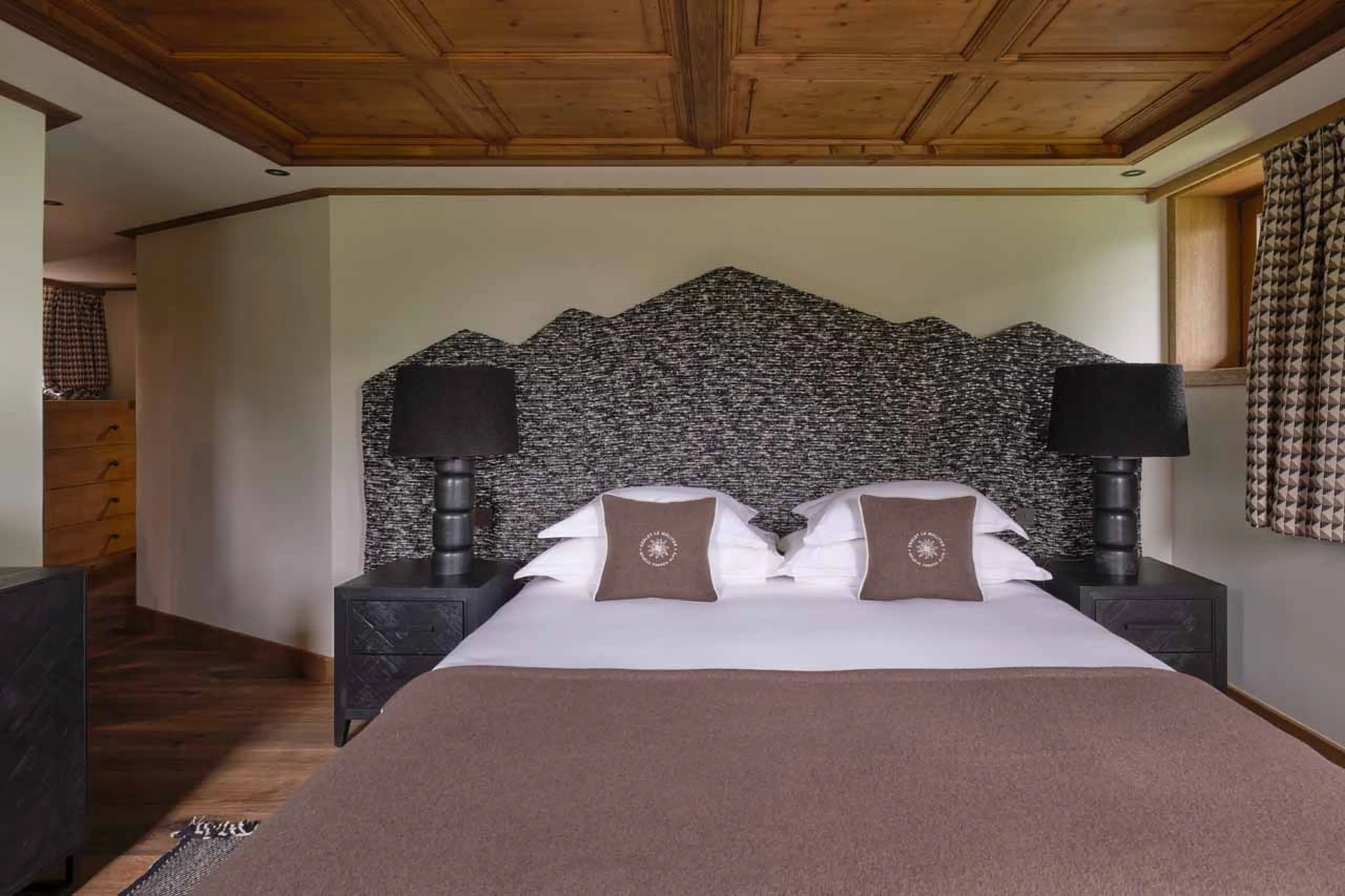 Bedroom 3 at Chalet Le Molitor in Megeve
