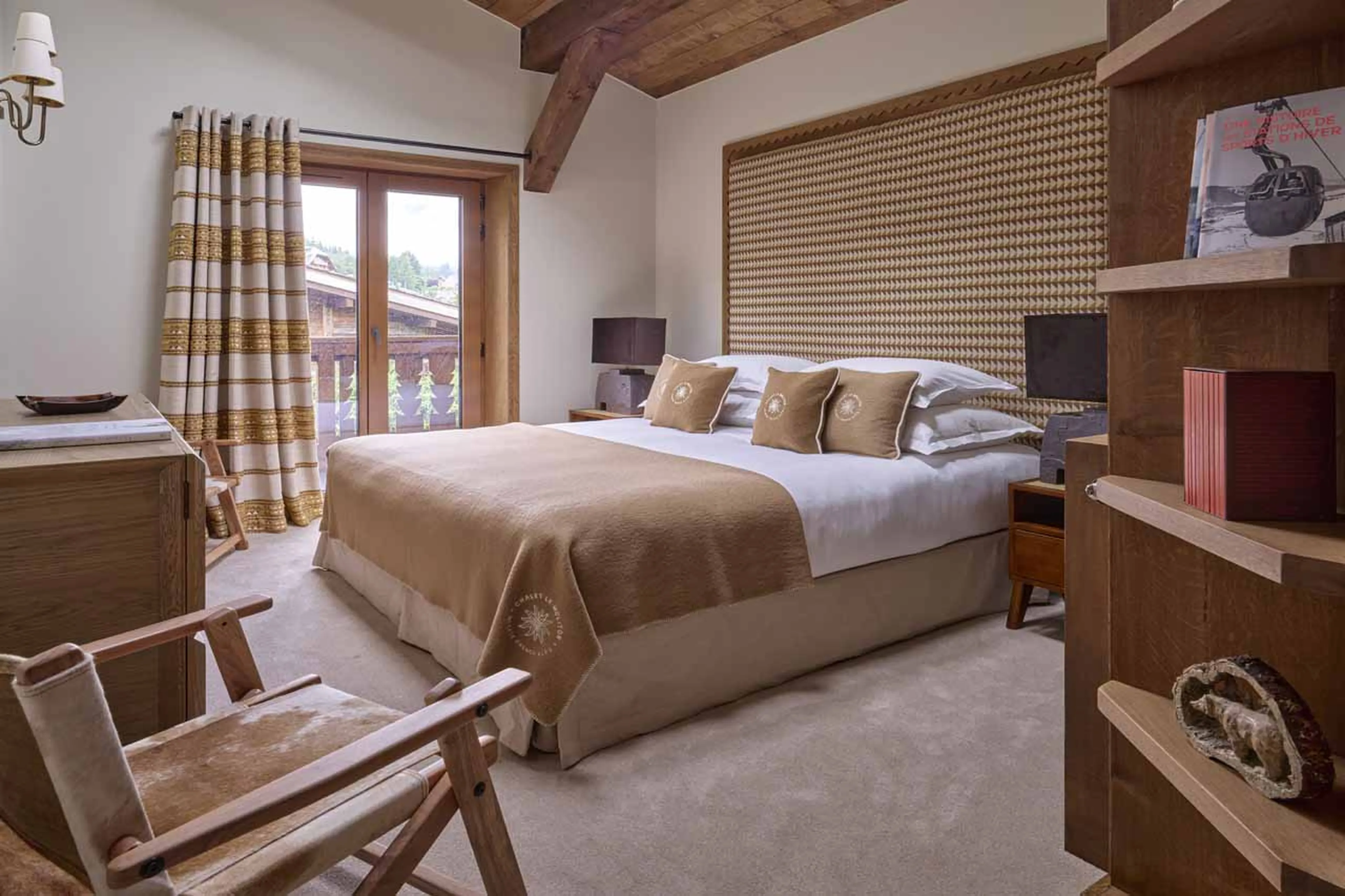 Bedroom 5 at Chalet Le Molitor in Megeve