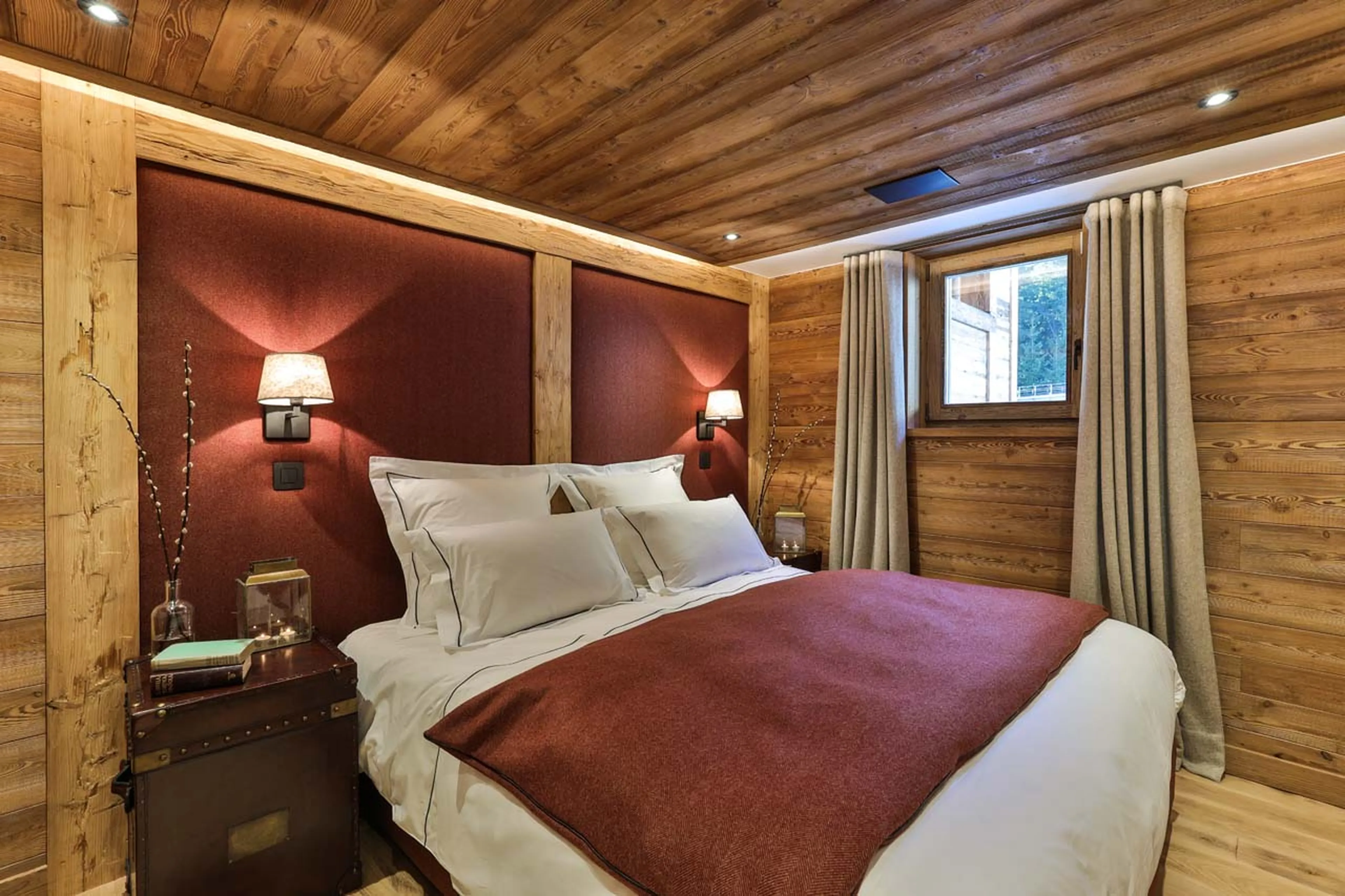 Bedroom four at Chalet Le Moulin on Chamonix