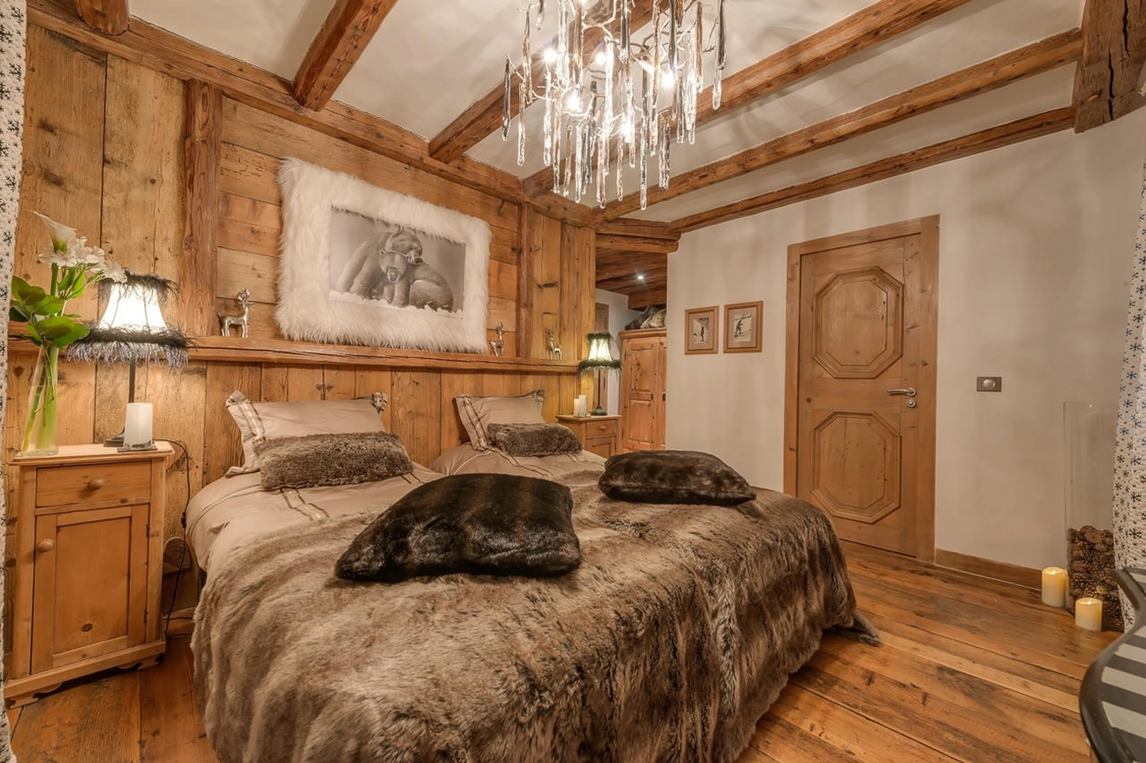 Bedroom 4 at Le Rocher, Hameau Alpin in Val d'Isere