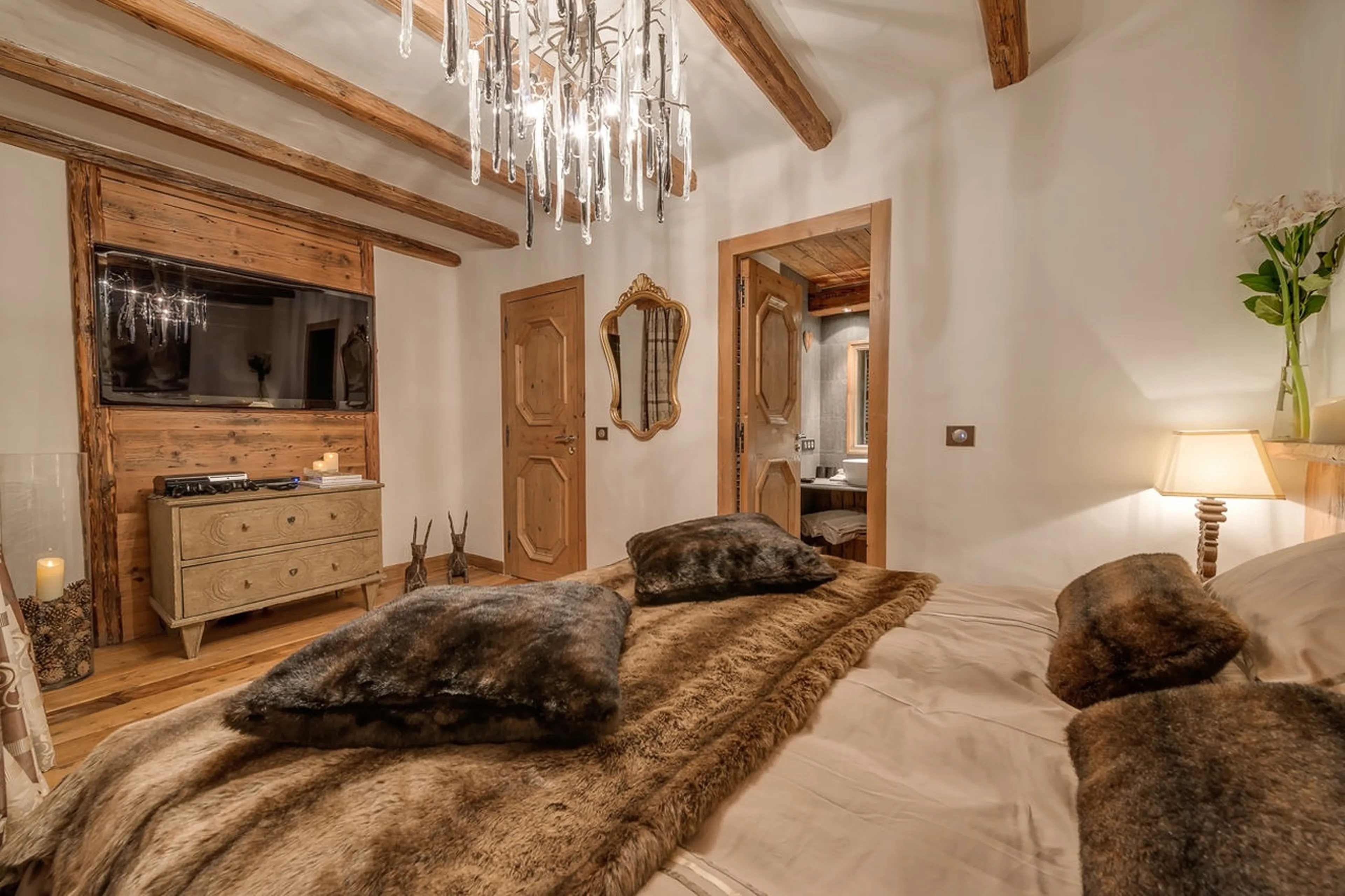 Bedroom 7 at Le Rocher, Hameau Alpin in Val d'Isere