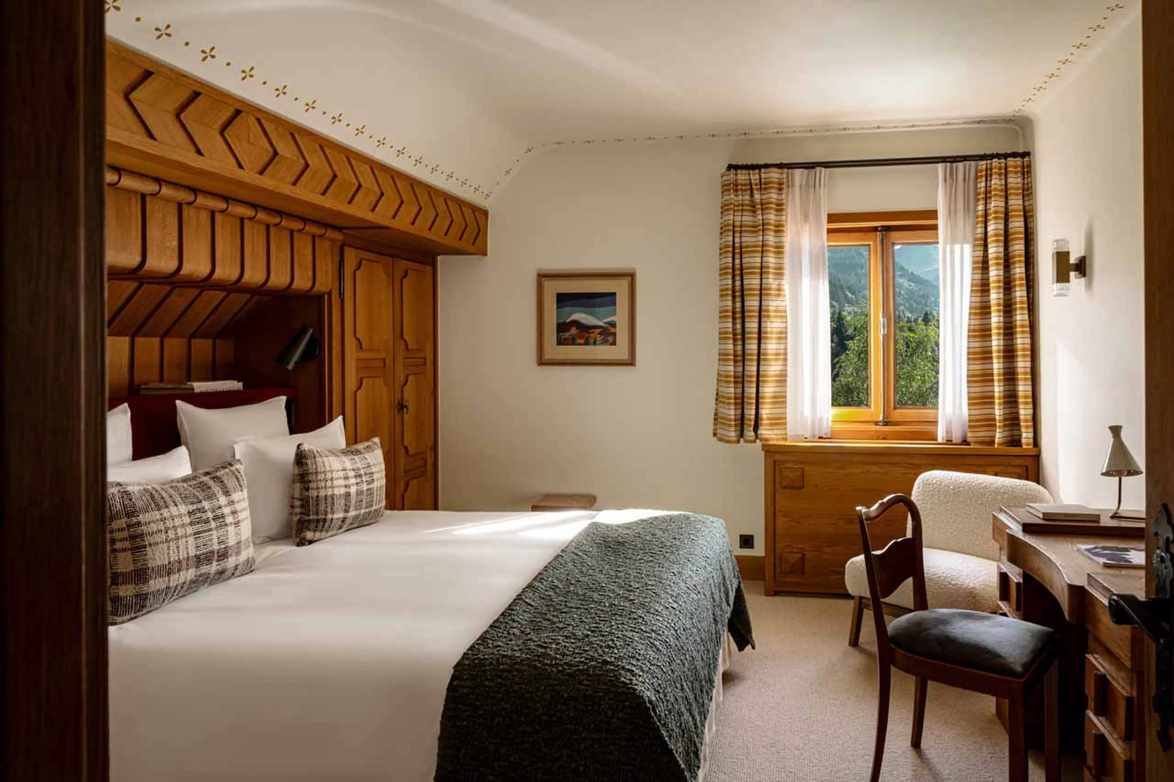 Bedroom 1 at Chalet Le Sarto in Megeve