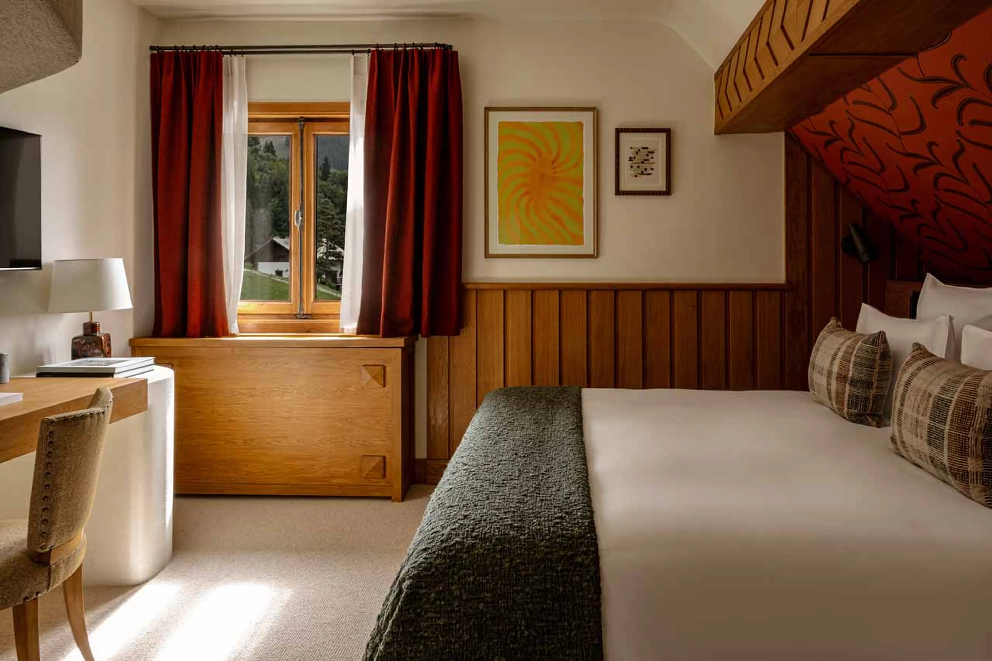 Bedroom 2 at Chalet Le Sarto in Megeve