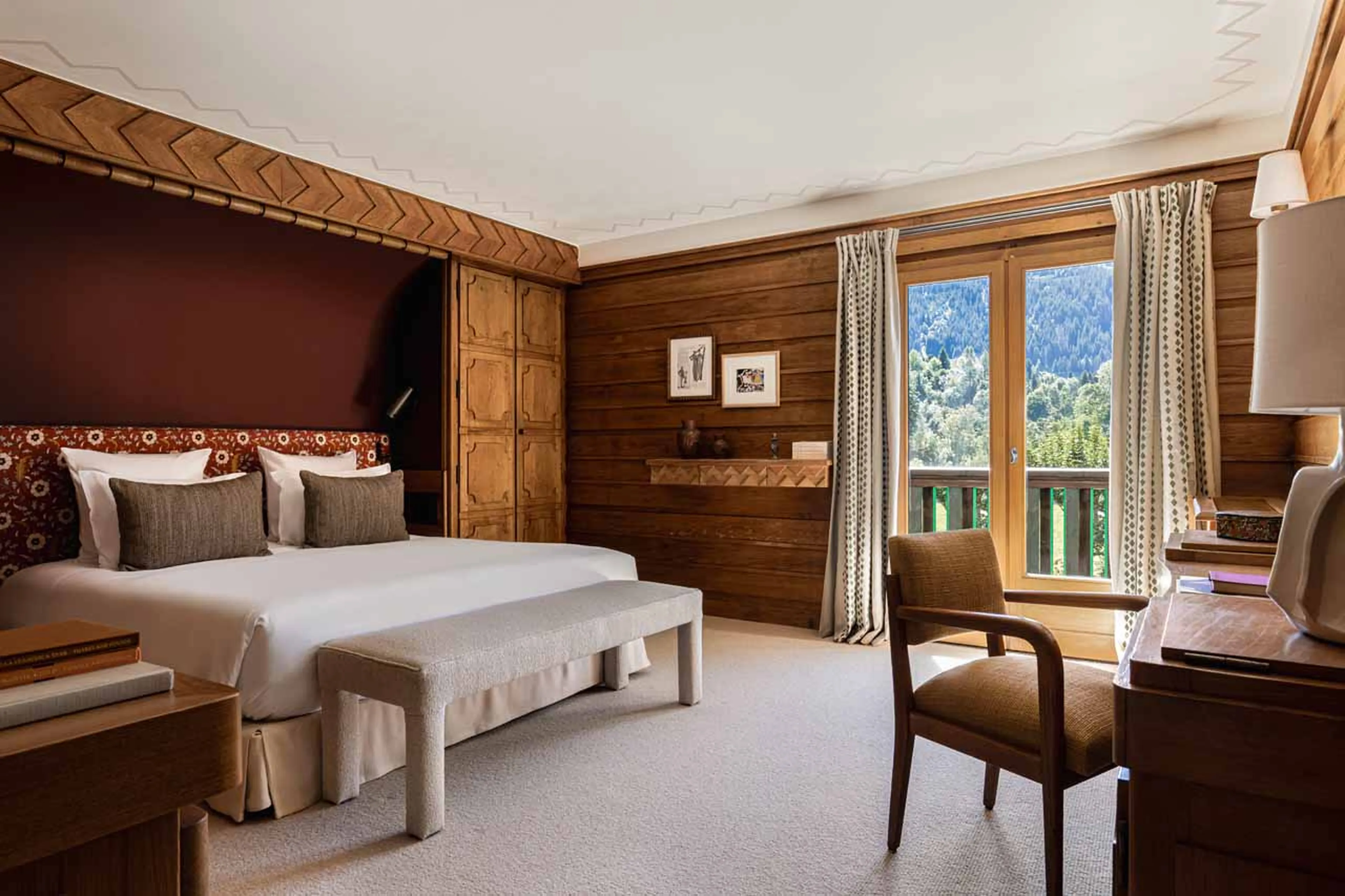 Bedroom 3 at Chalet Le Sarto in Megeve