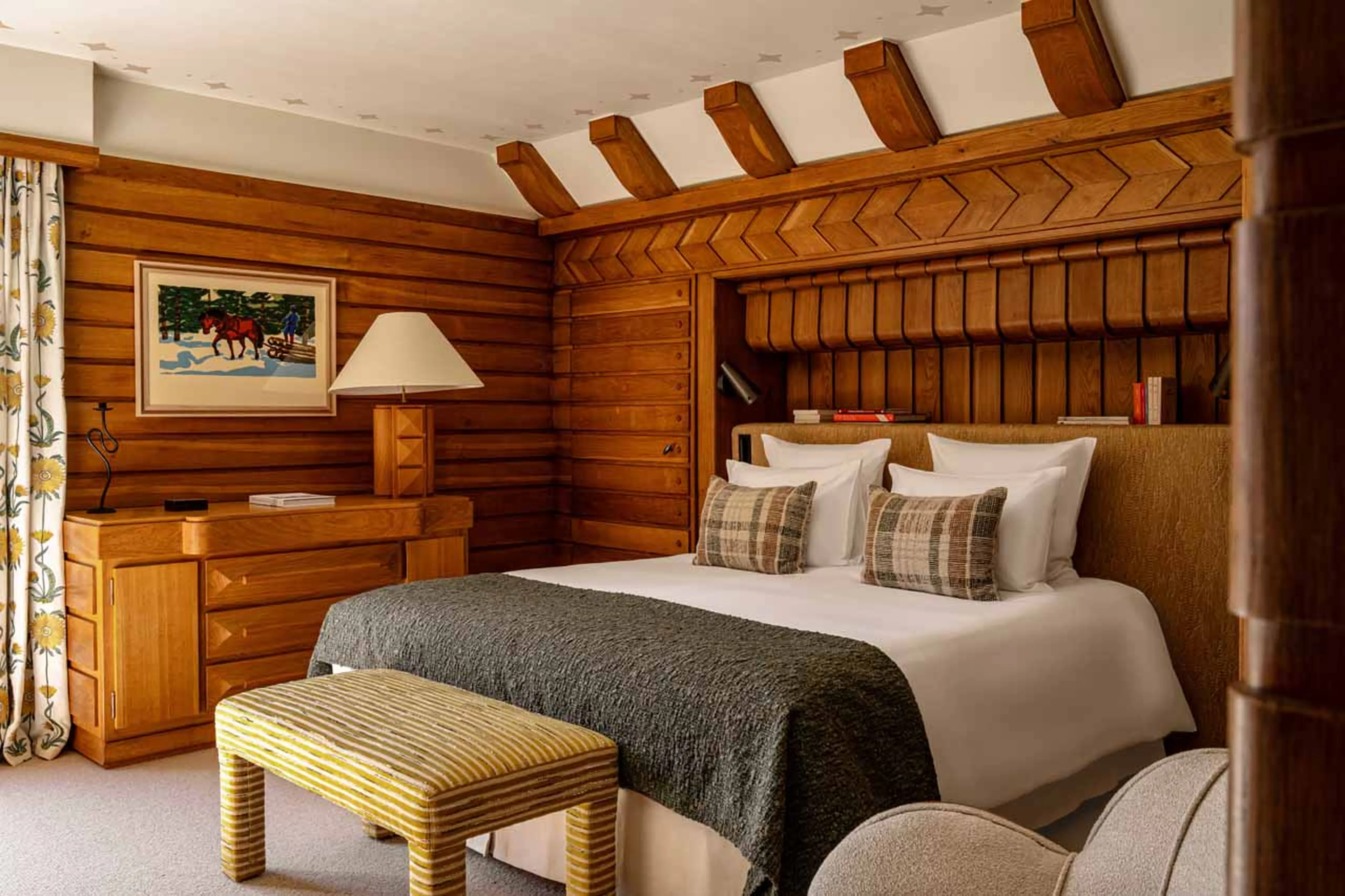 Bedroom 5 at Chalet Le Sarto in Megeve