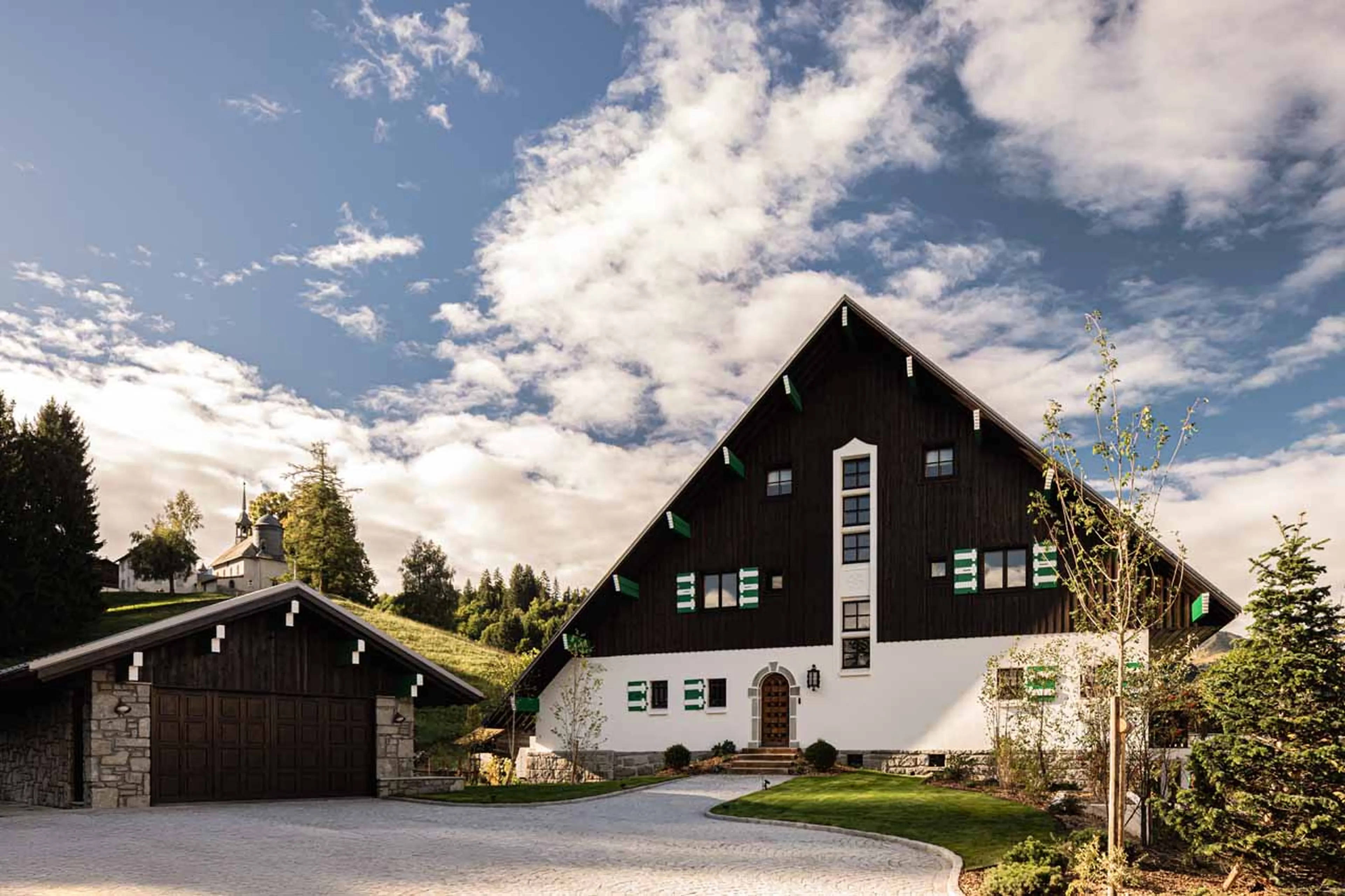 Exterior of Chalet Le Sarto in Megeve