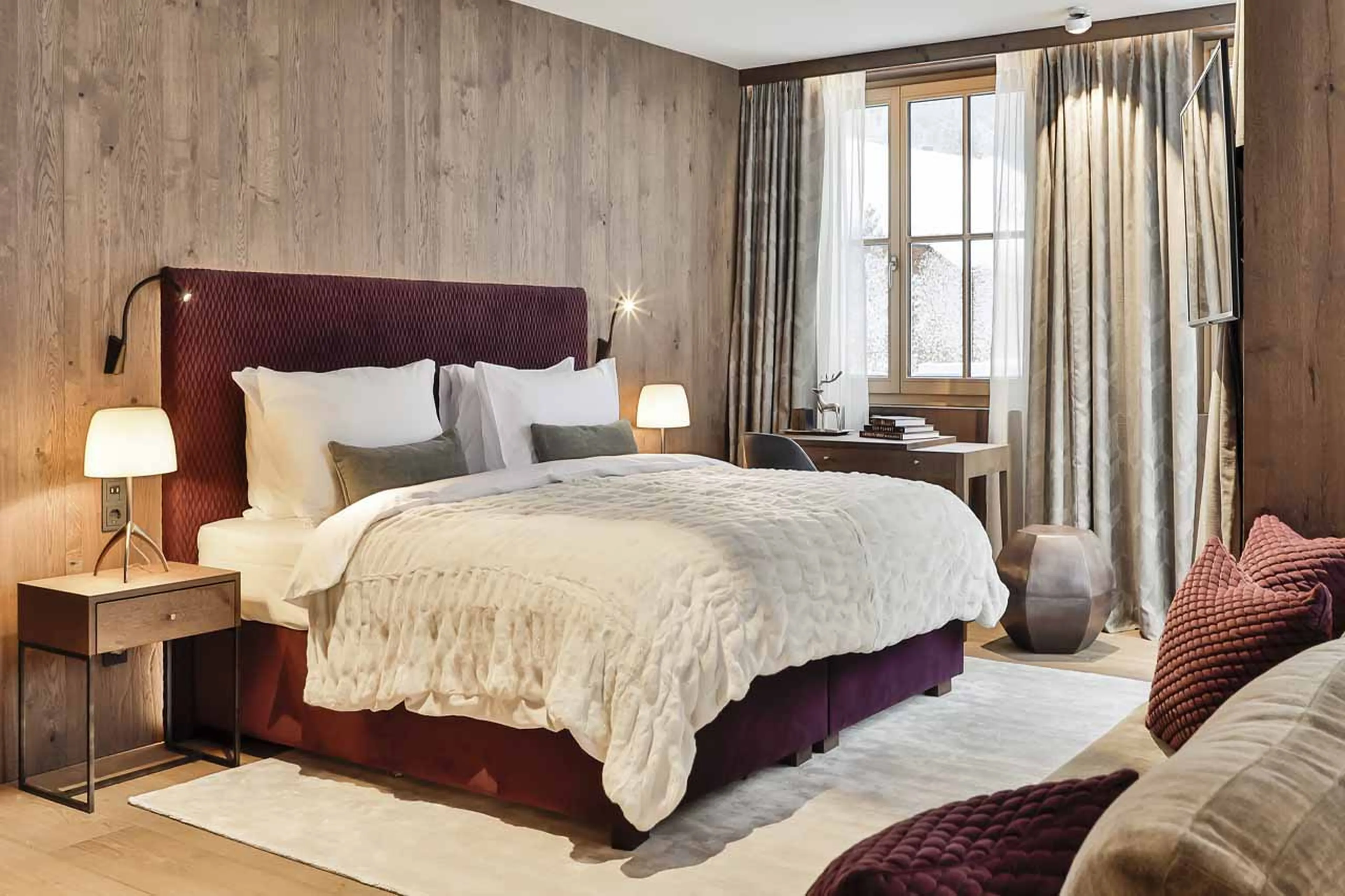 Bedroom six at Chalet Lena in St Anton