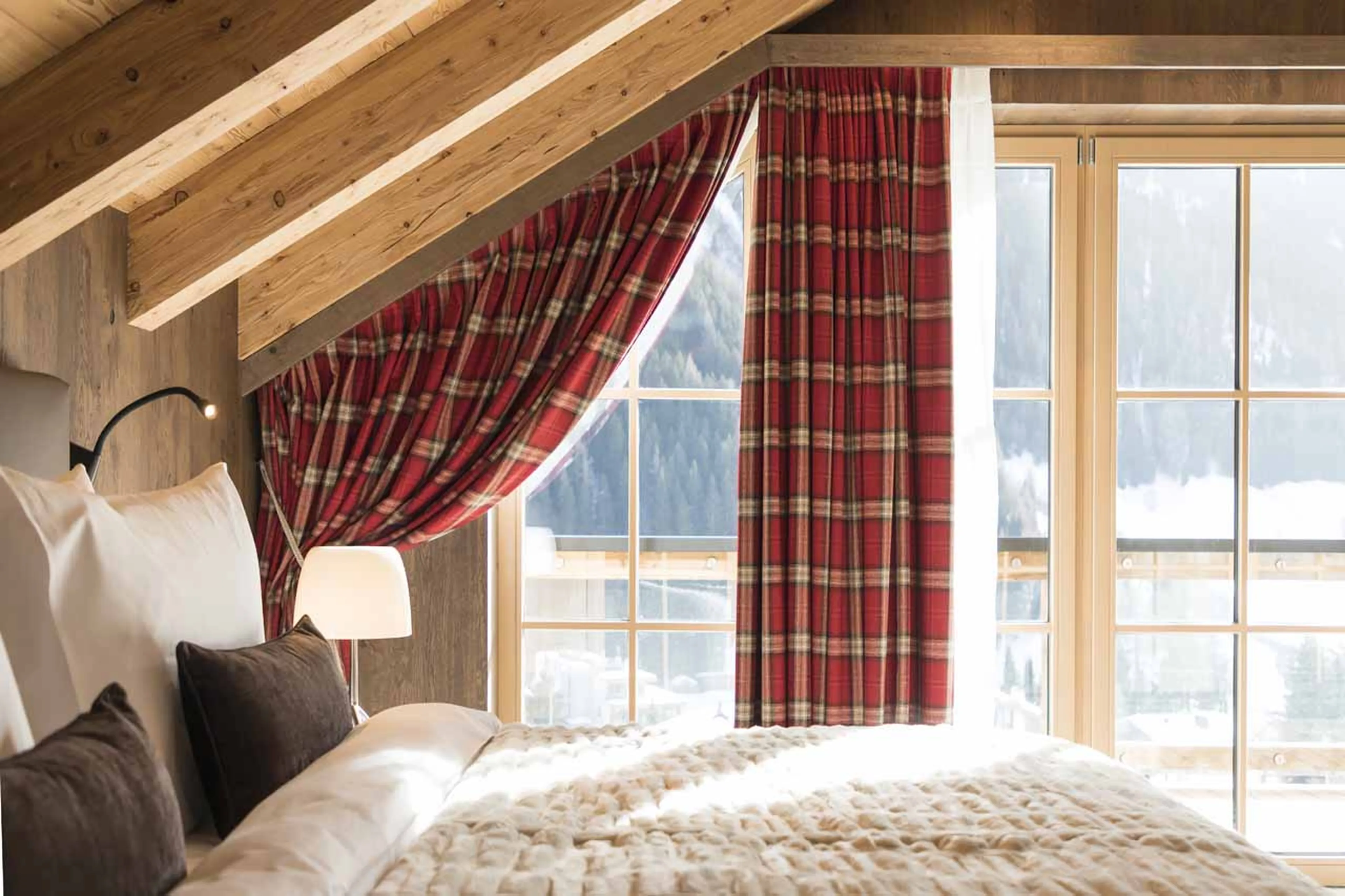 Views from bedroom at Chalet Lena in St Anton