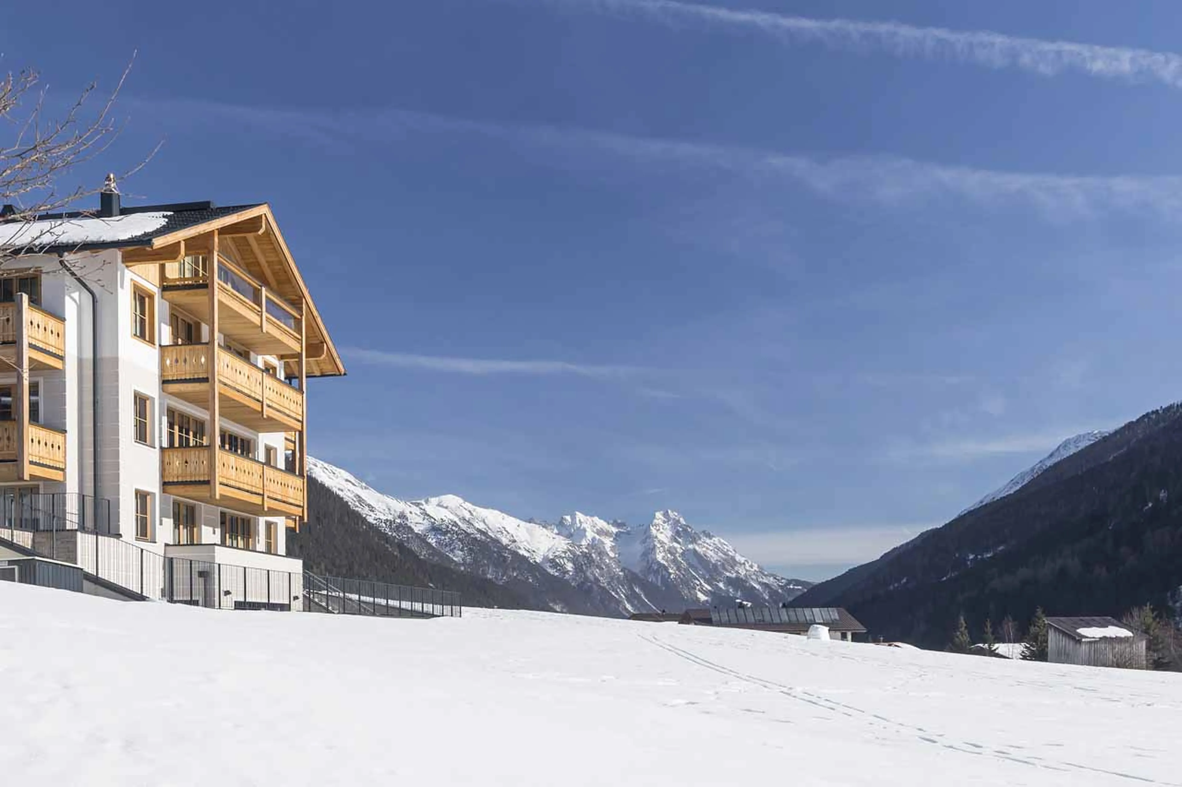 Setting of Chalet Lena in St Anton