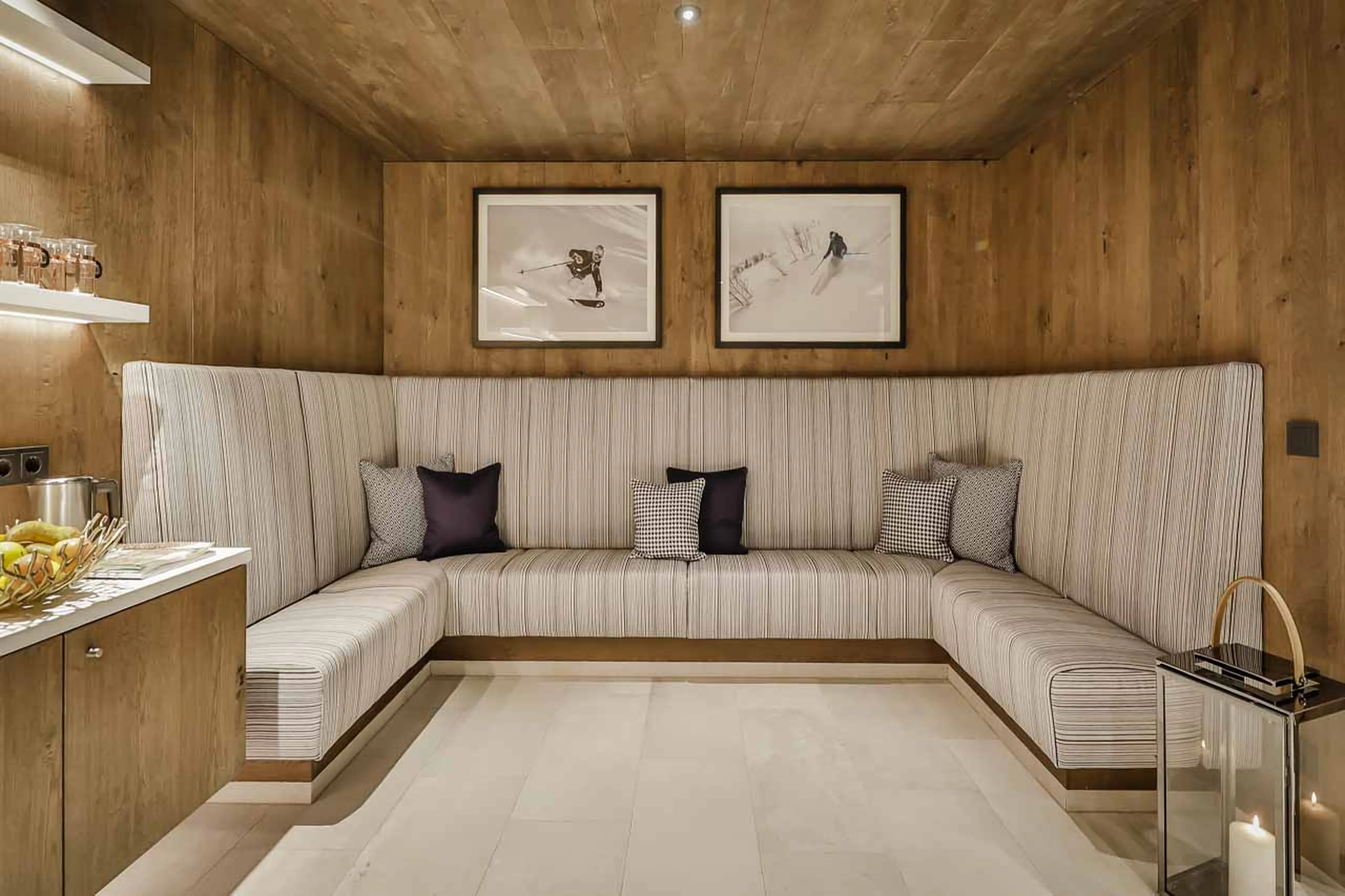 Wellness area at Chalet Lena in St Anton