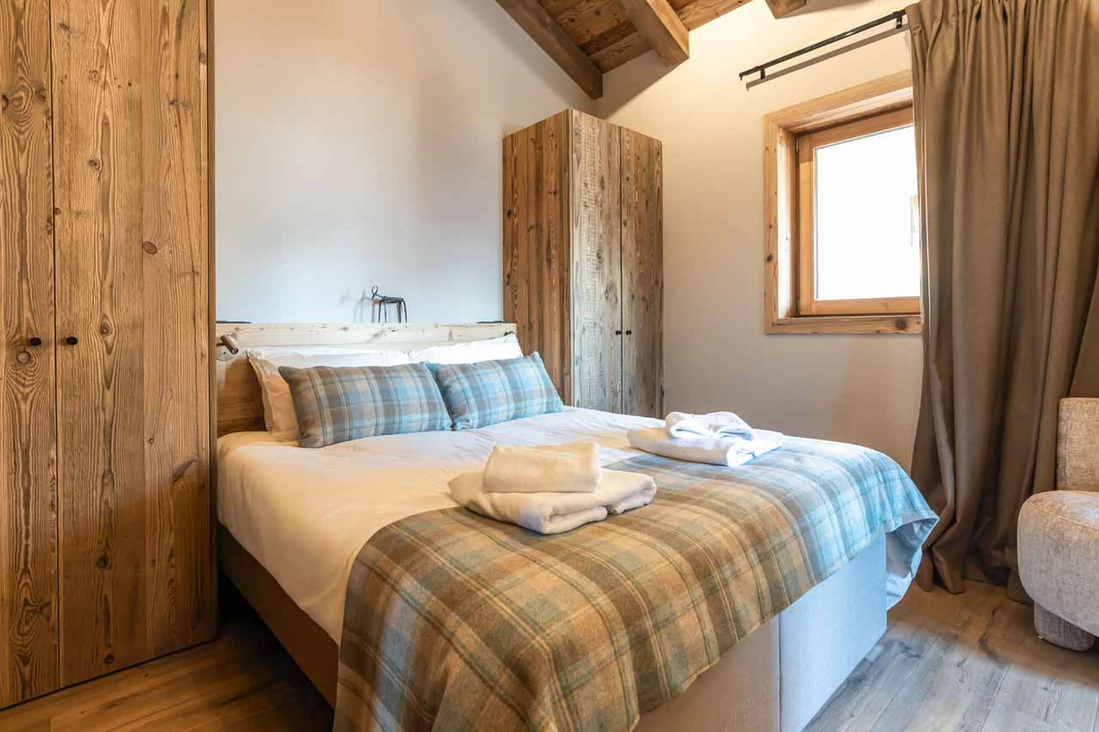 Bedroom 3 at Chalet Lenafaju in St Martin de Belleville
