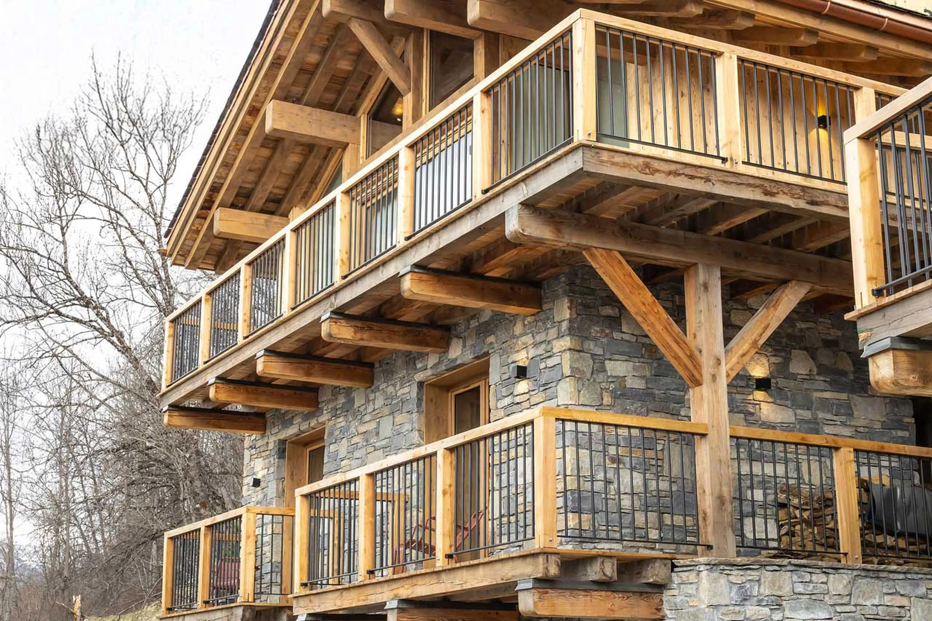 Exterior at Chalet Lenafaju in St Martin de Belleville
