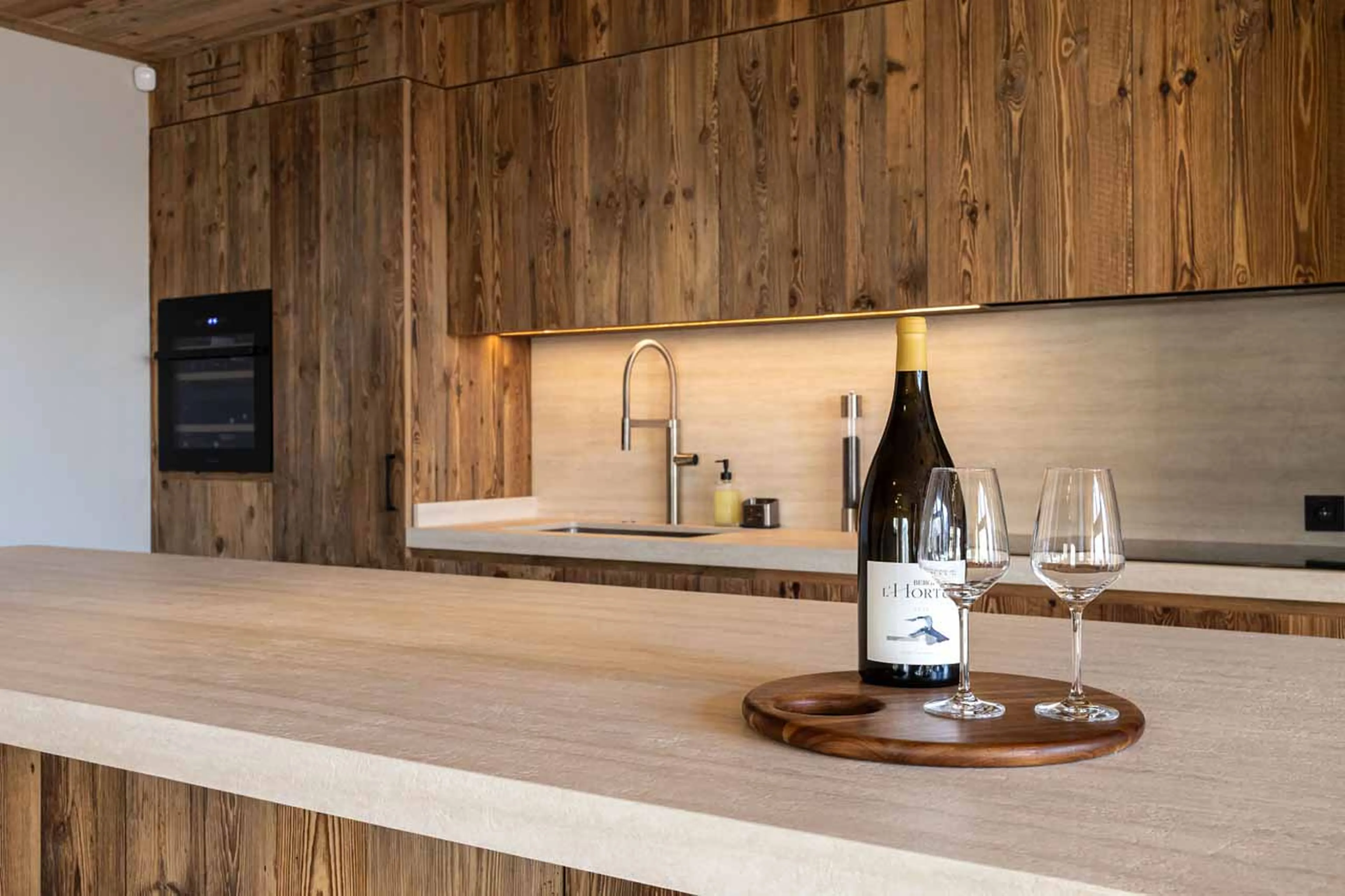 Kitchen at Chalet Lenafaju in St Martin de Belleville