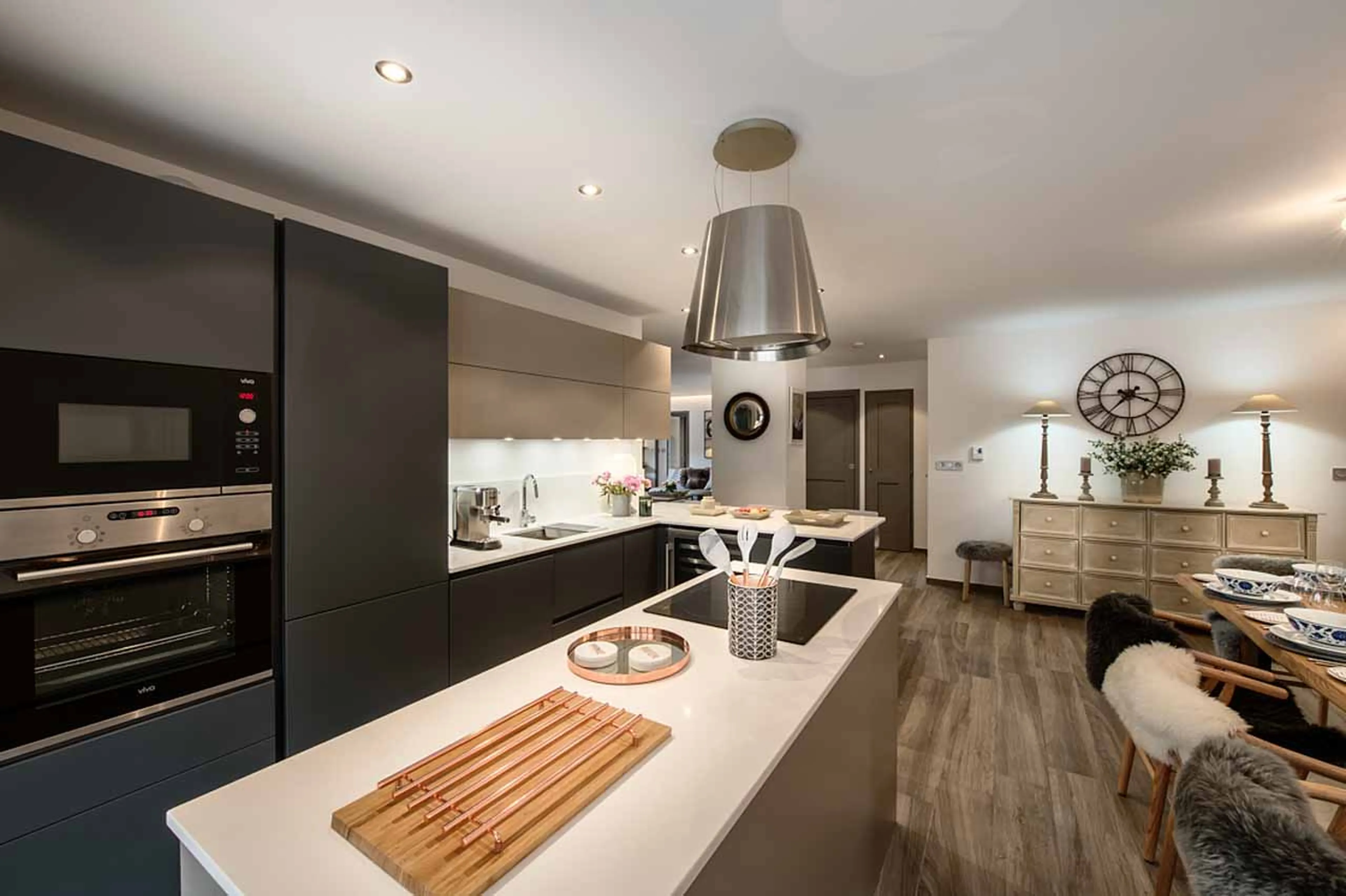 Kitchen at Apartment Les Abeilles in Morzine