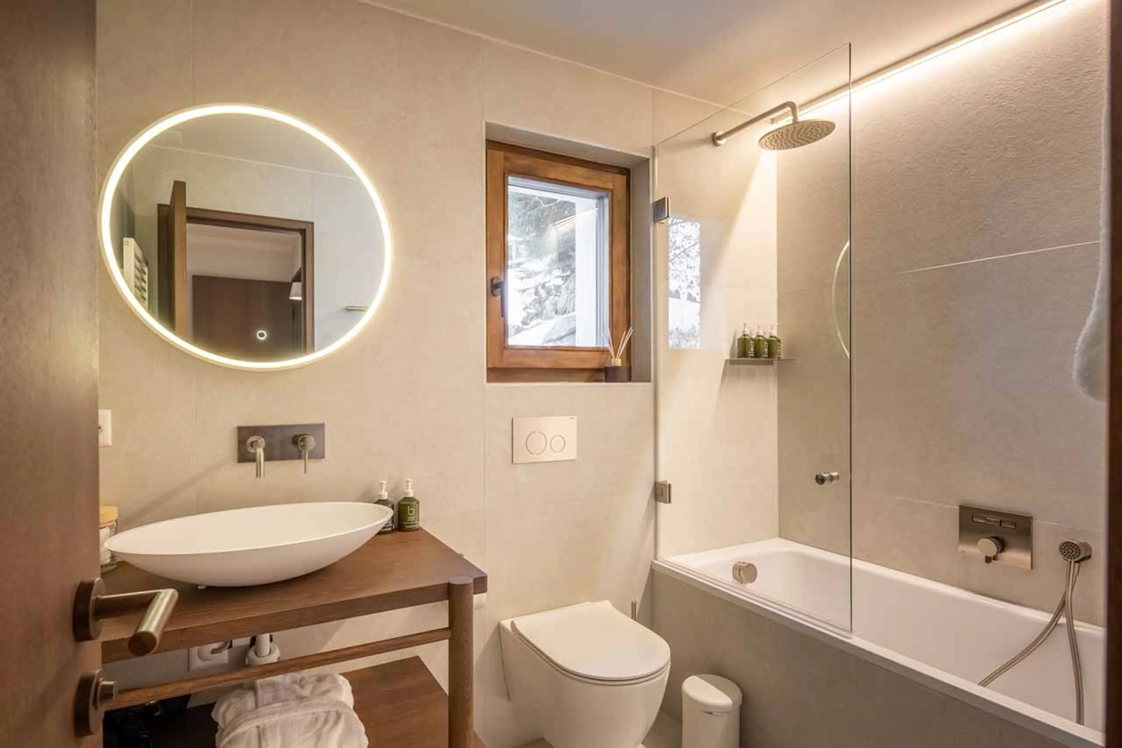 Bathroom four in Chalet Les Attelas in Verbier
