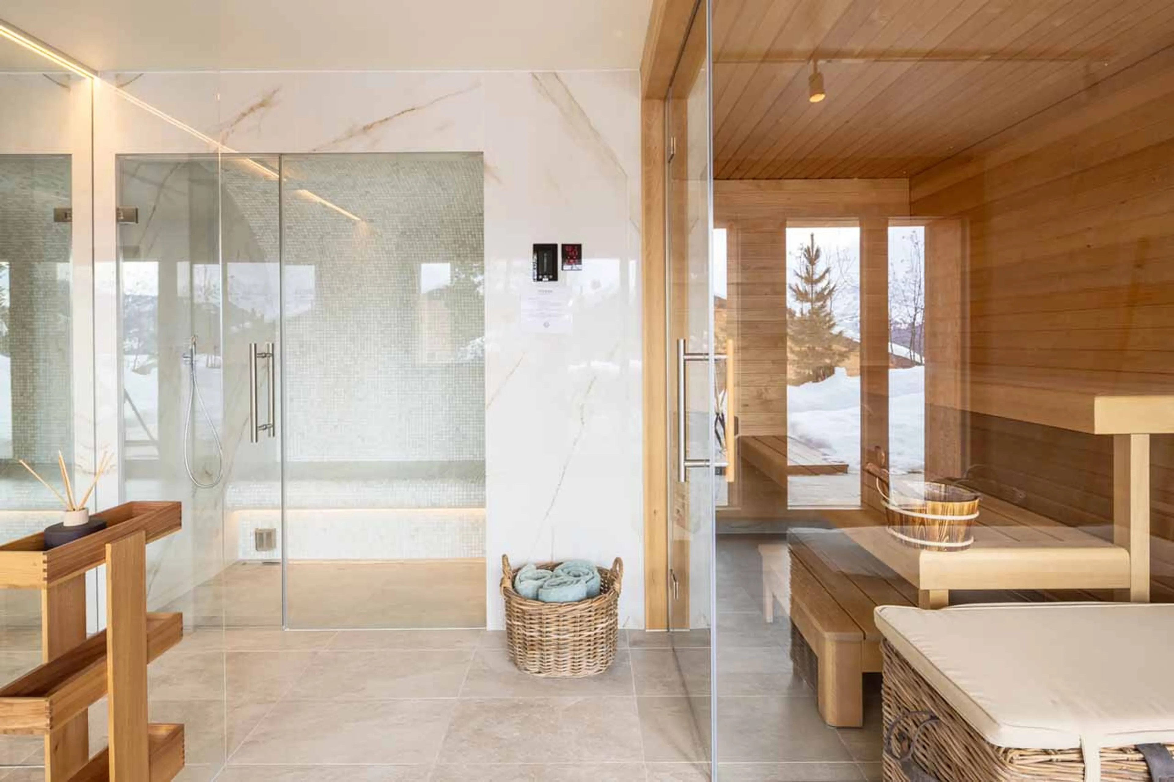 Spa in Chalet Les Attelas in Verbier