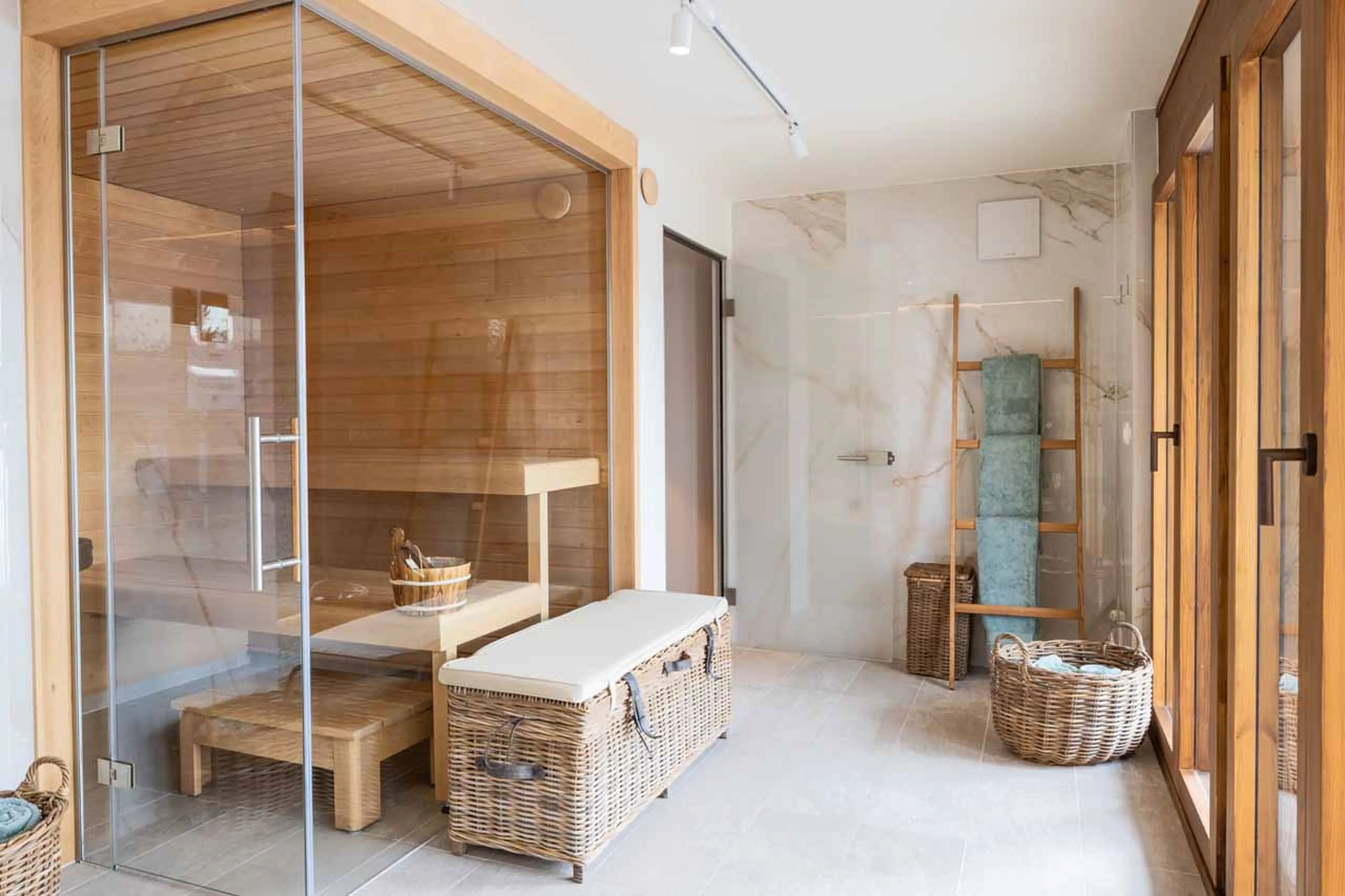 Sauna at Chalet Les Attelas in Verbier