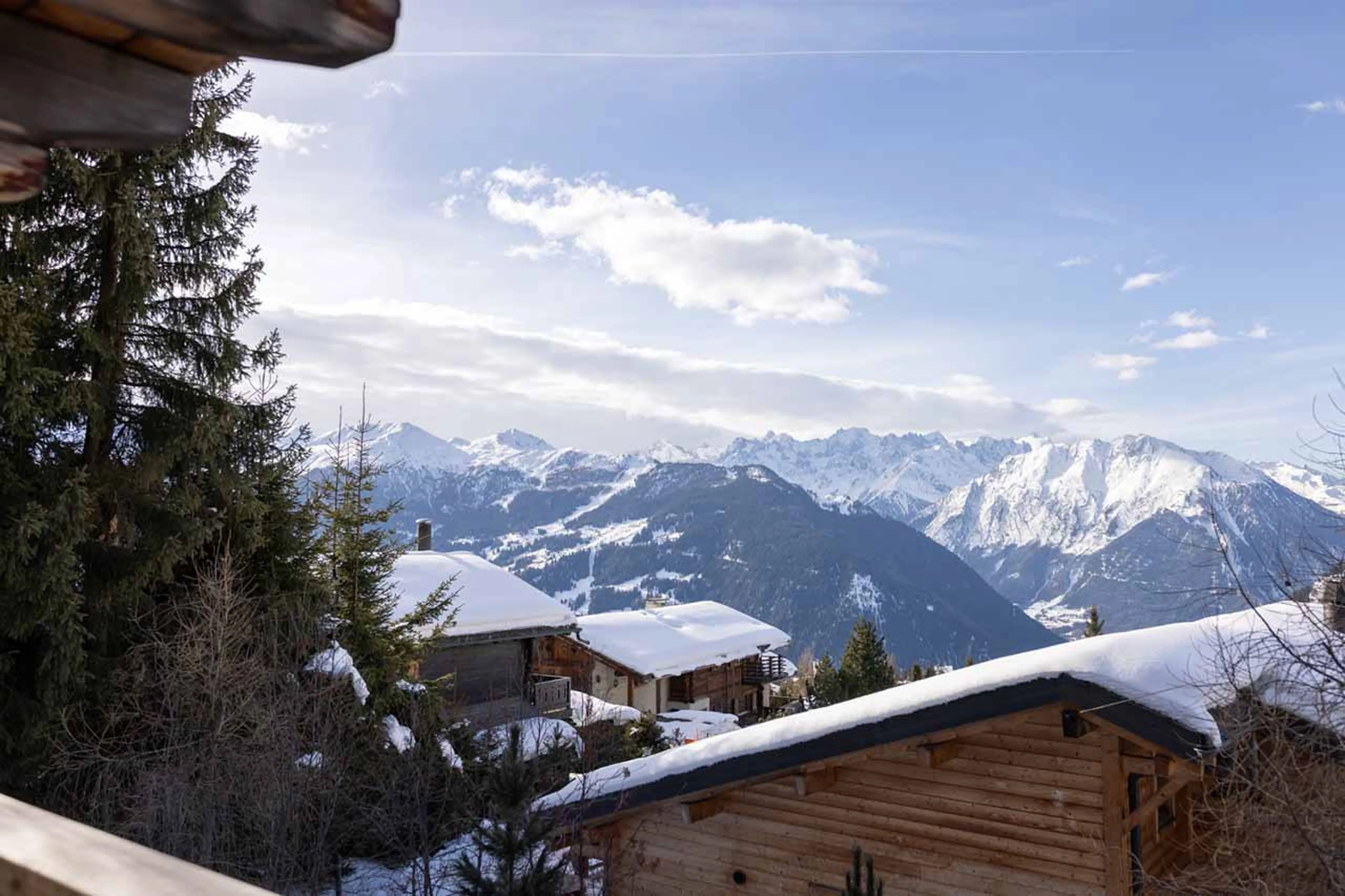 Views from Chalet Les Attelas in Verbier