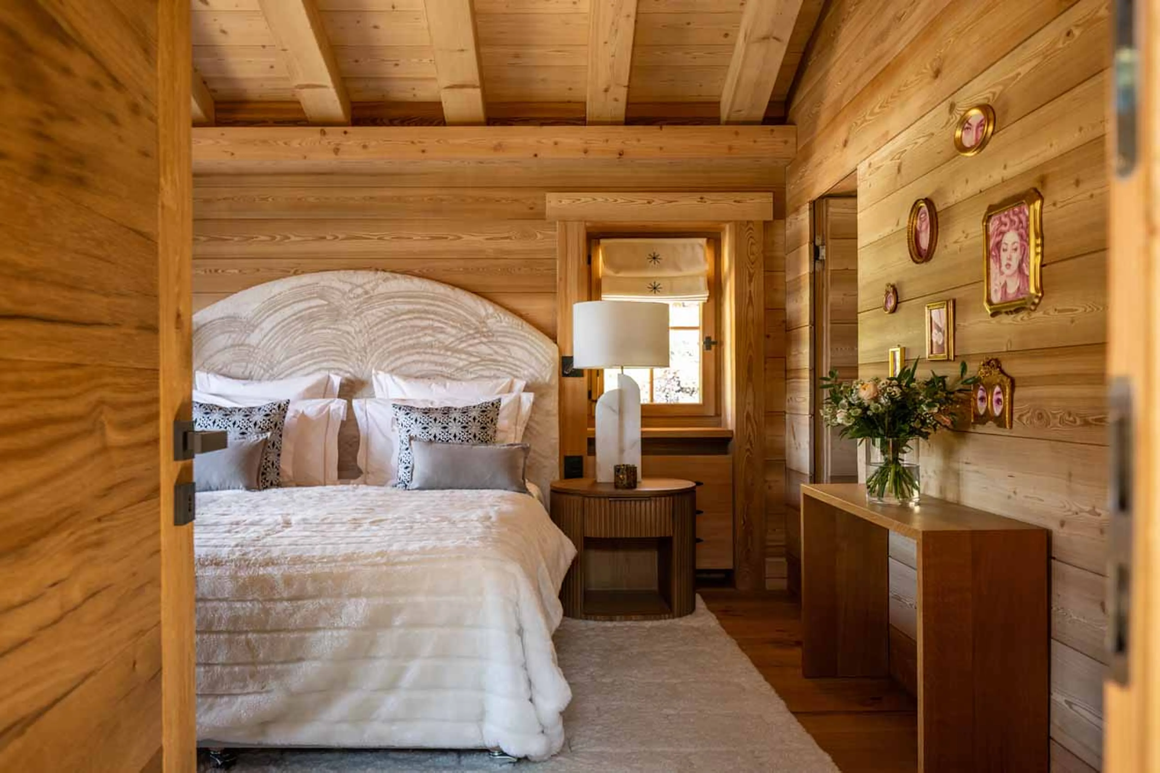 Bedroom 1 bed at Chalet Les Etoiles d'Amon in Verbier