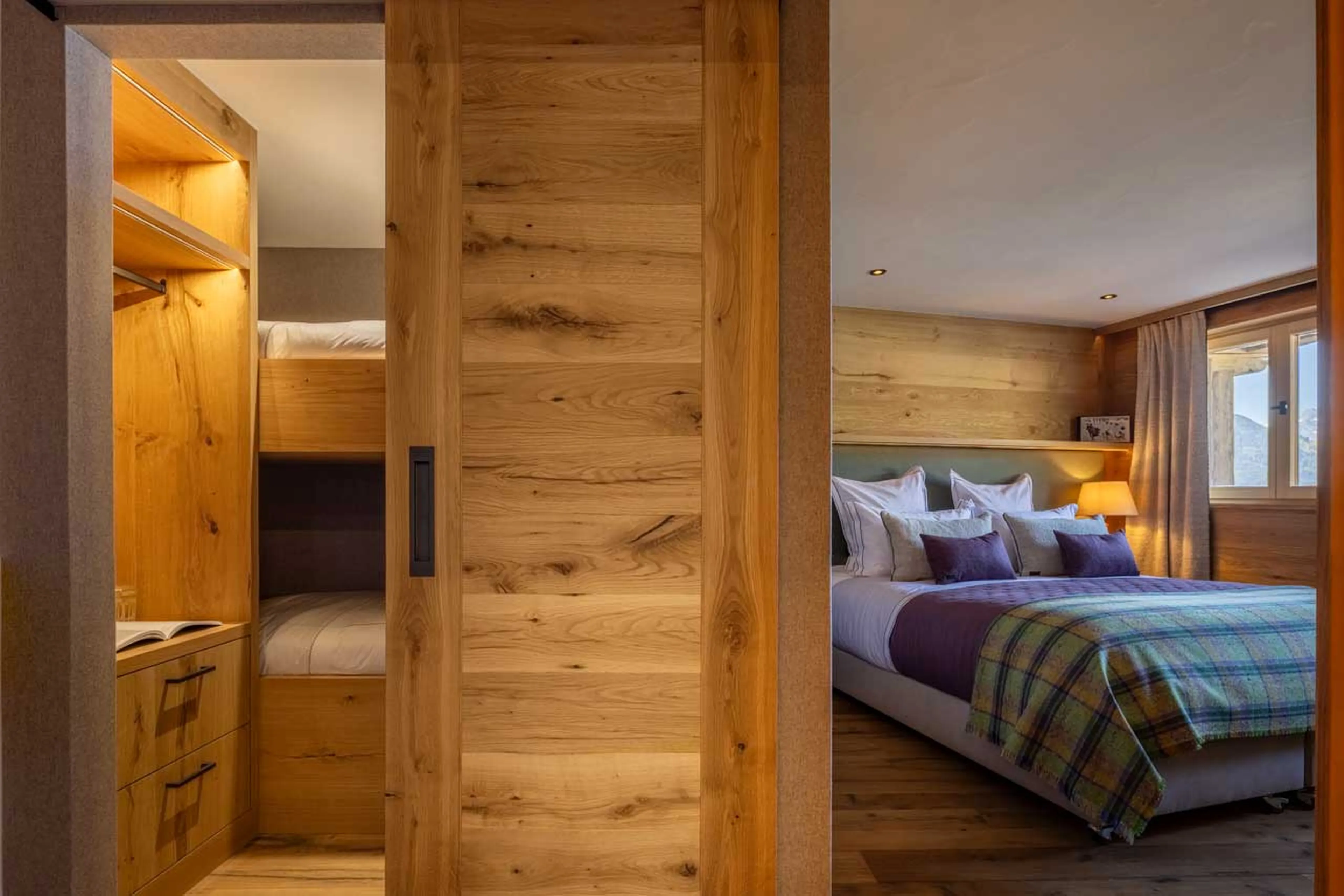 Bedroom 5 at Chalet Les Etoiles d'Amon in Verbier