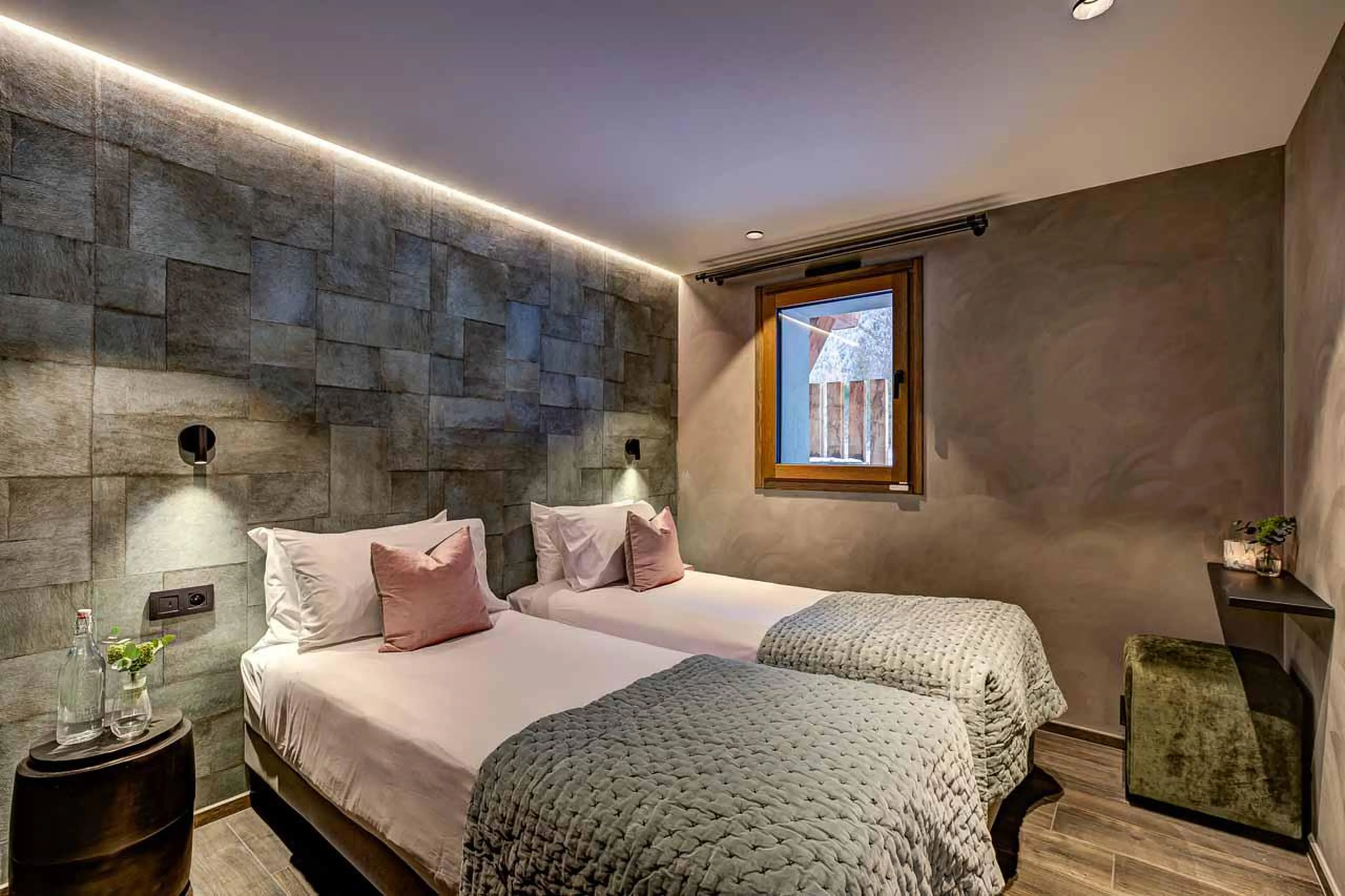 Bedroom seven at Chalet Les Melezes in Chamonix