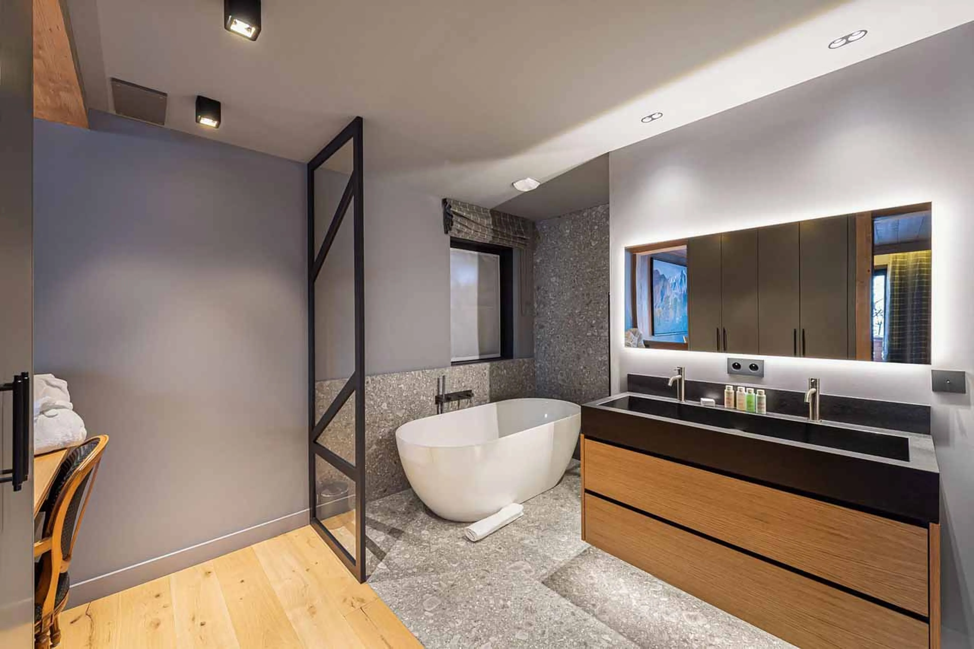 Bathroom four at Chalet Les Morilles in Meribel