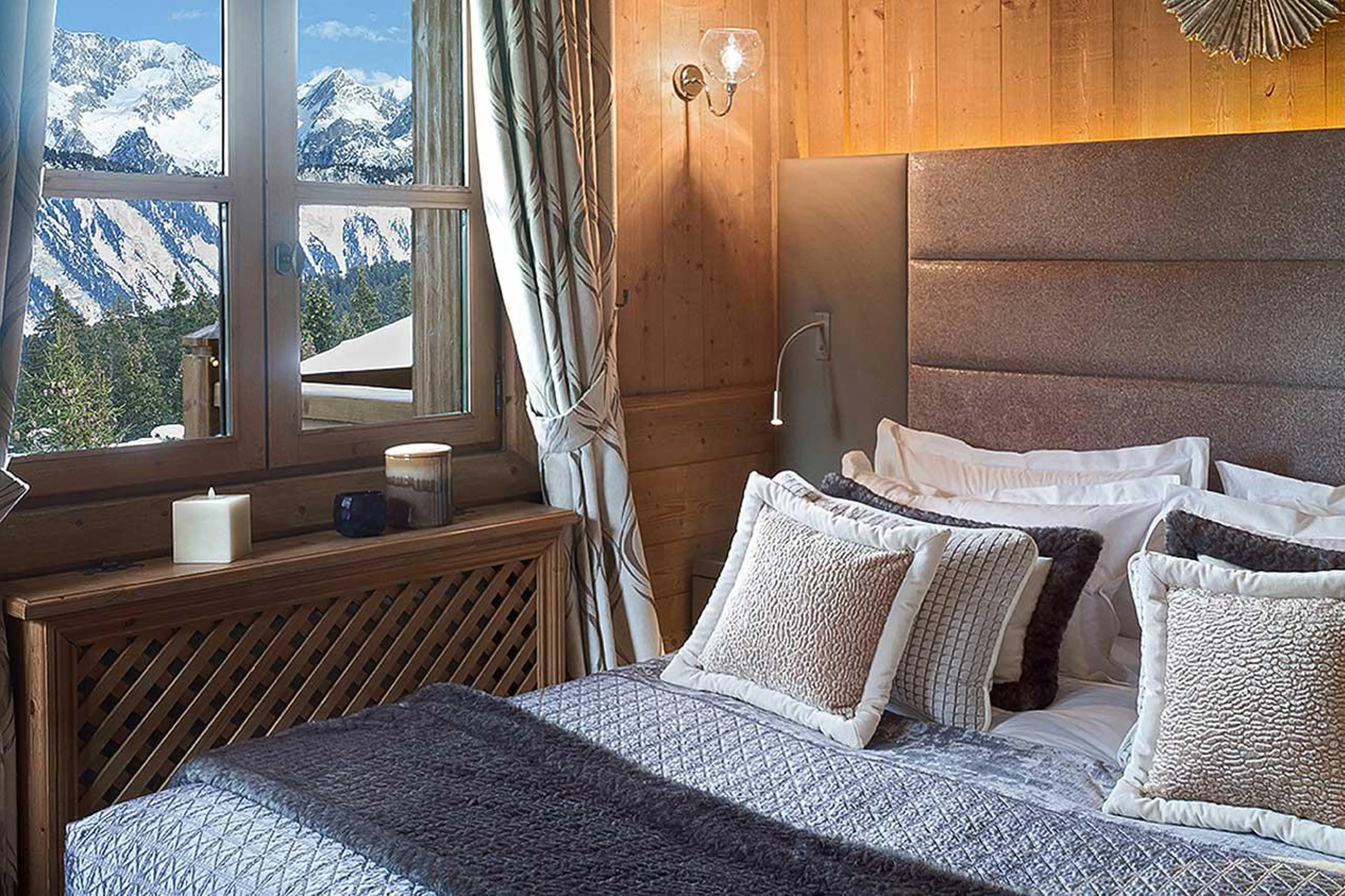 Bedroom four at Chalet Les Sorbiers in Courchevel 1850